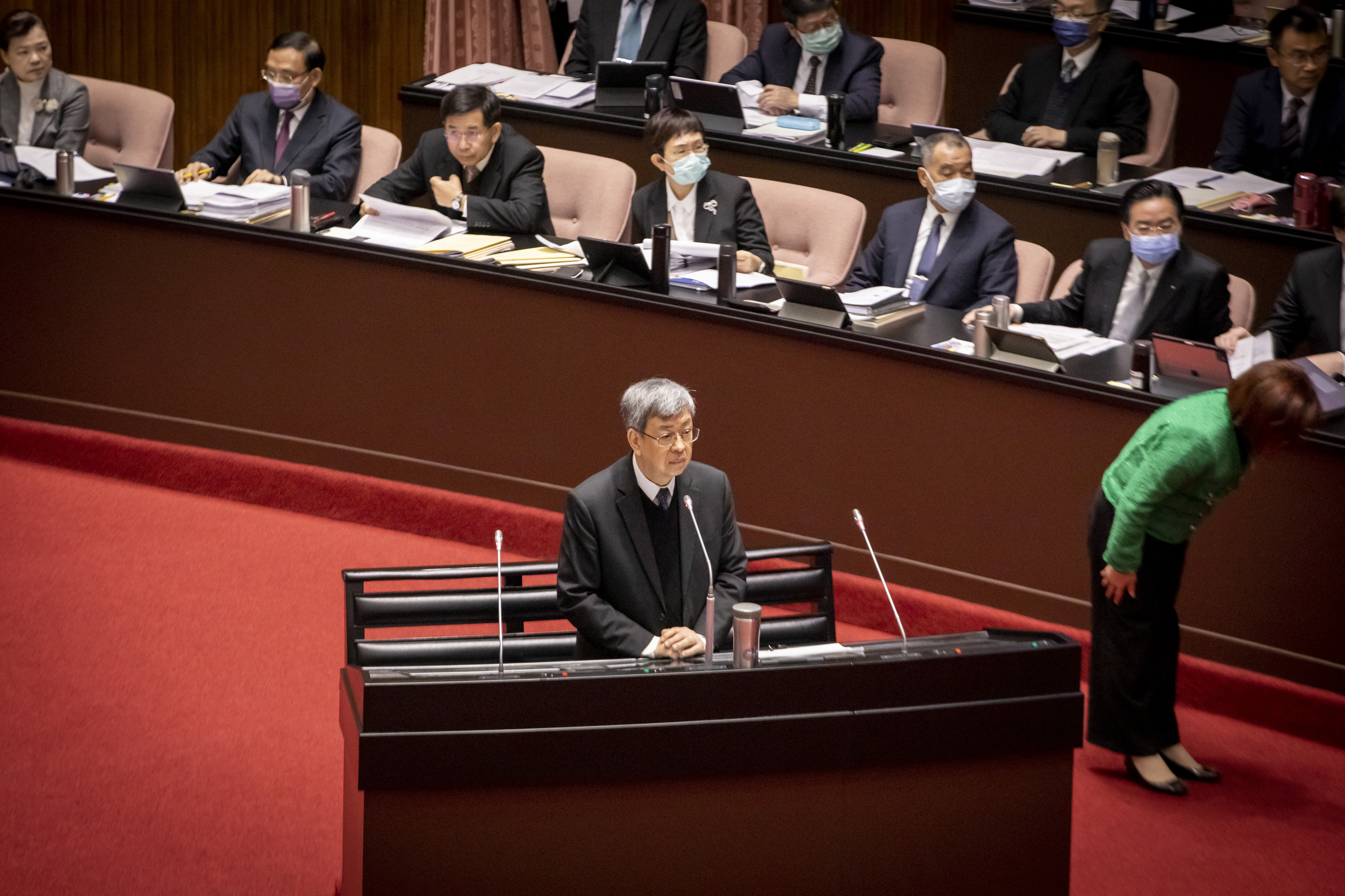 行政院長陳建仁今（23日）被問明揚大火調查報告何時出來時，表示預估一個禮拜，但還不敢確定。（本刊資料照）