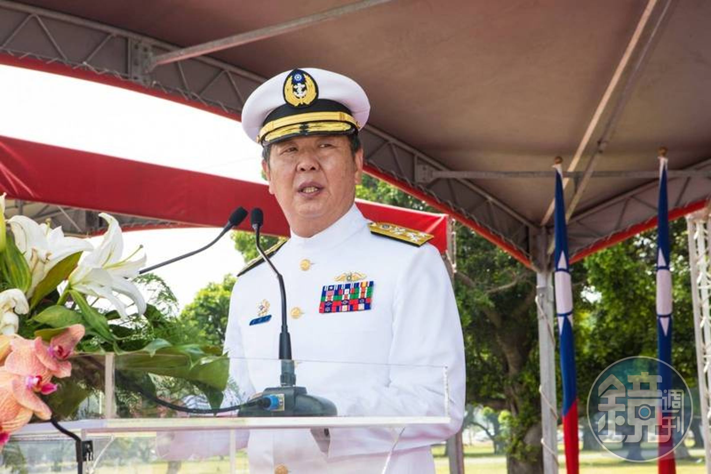 潛艦小組召集人丶國安會諮詢委員黃曙光是潛艦國造從無到有的關鍵人物。（軍聞社提供）