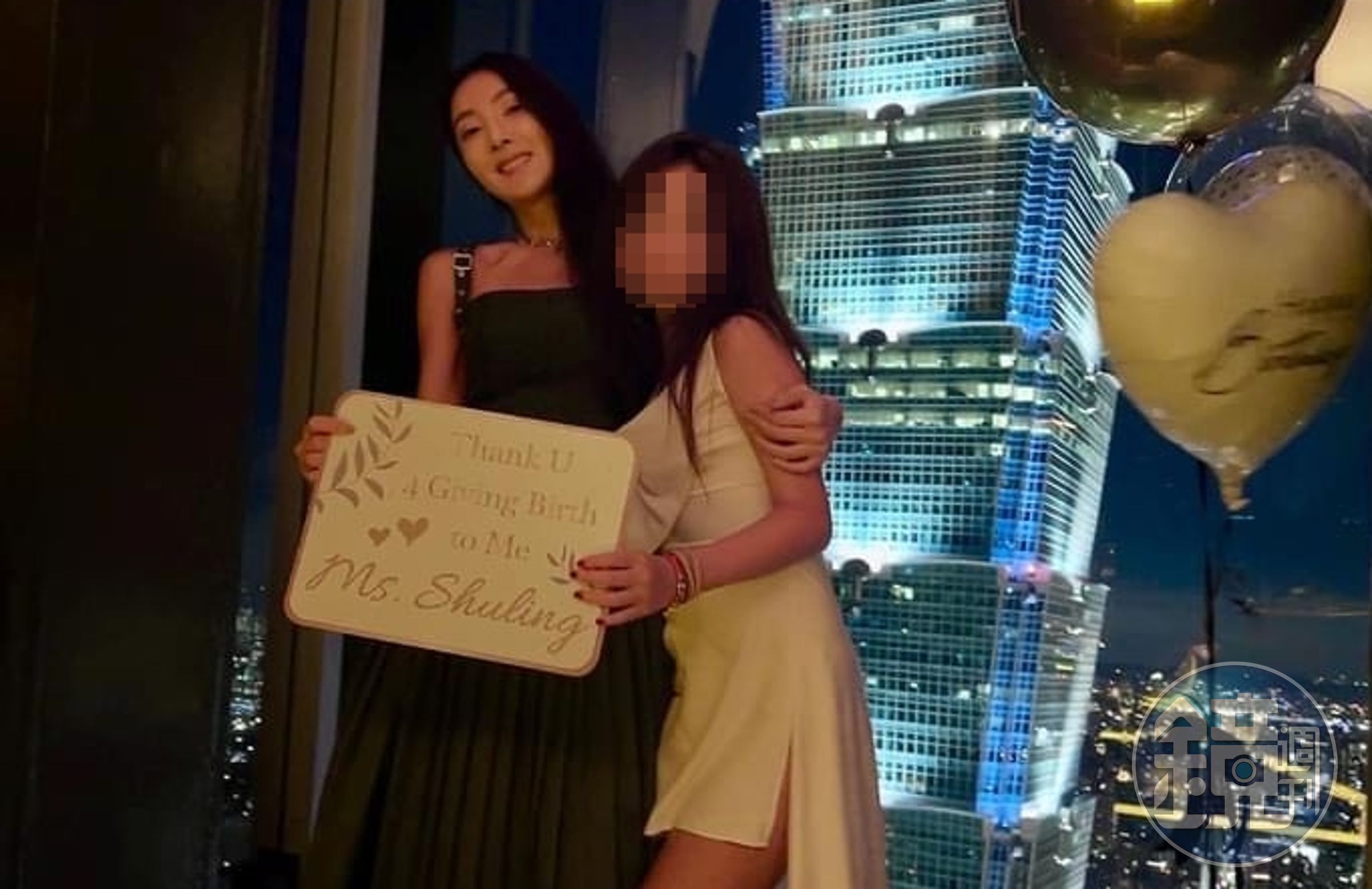 吳速玲分享為13歲包子妹慶生的照片。（翻攝自吳速玲臉書）