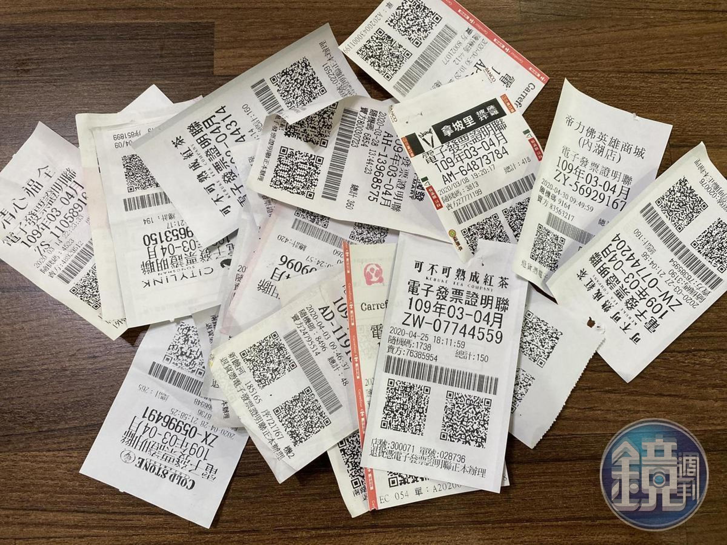 財政部今公布7至8月期統一發票中獎號碼，千萬元特別獎為「21981893」。（本刊資料照）