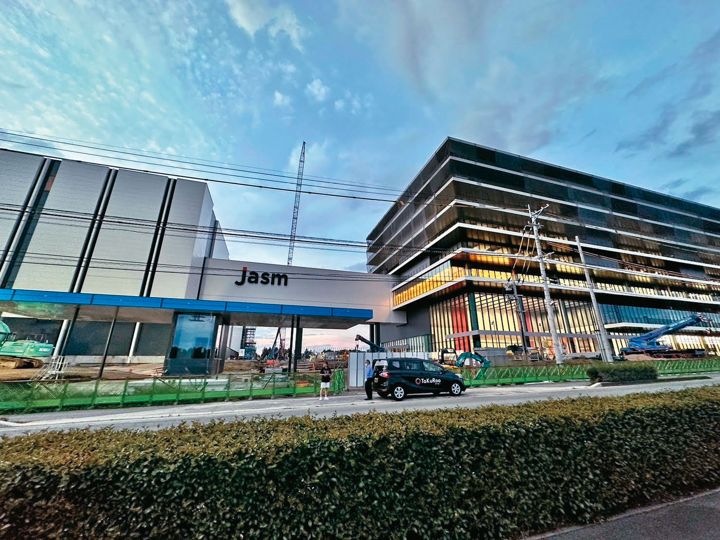 台積電日本熊本廠建廠順利，量產時間將比美國更早。（翻攝Google Maps）