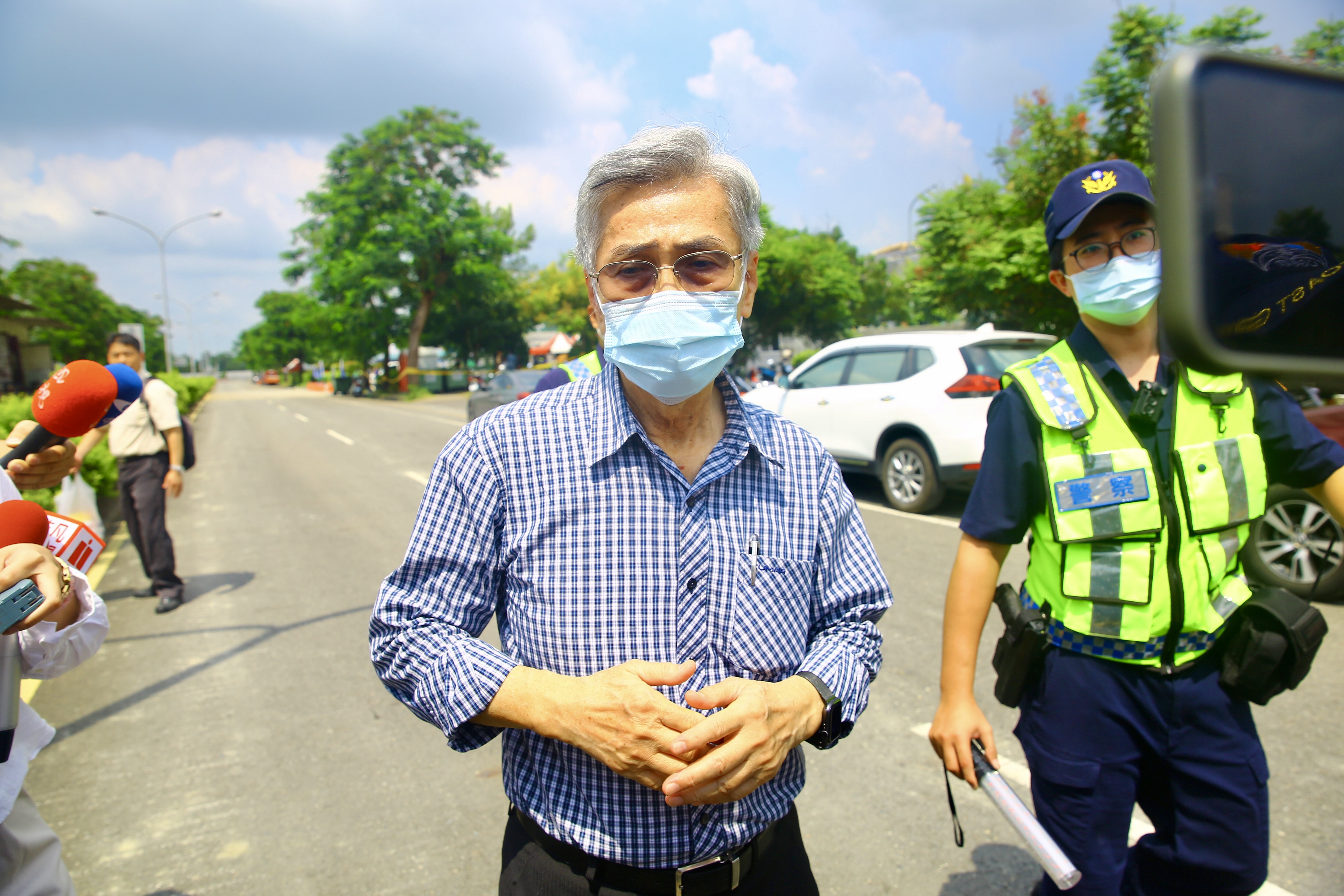 明揚屏東廠區發生爆炸意外，今被經濟部下令停工。圖為明揚董事長劉安晧。