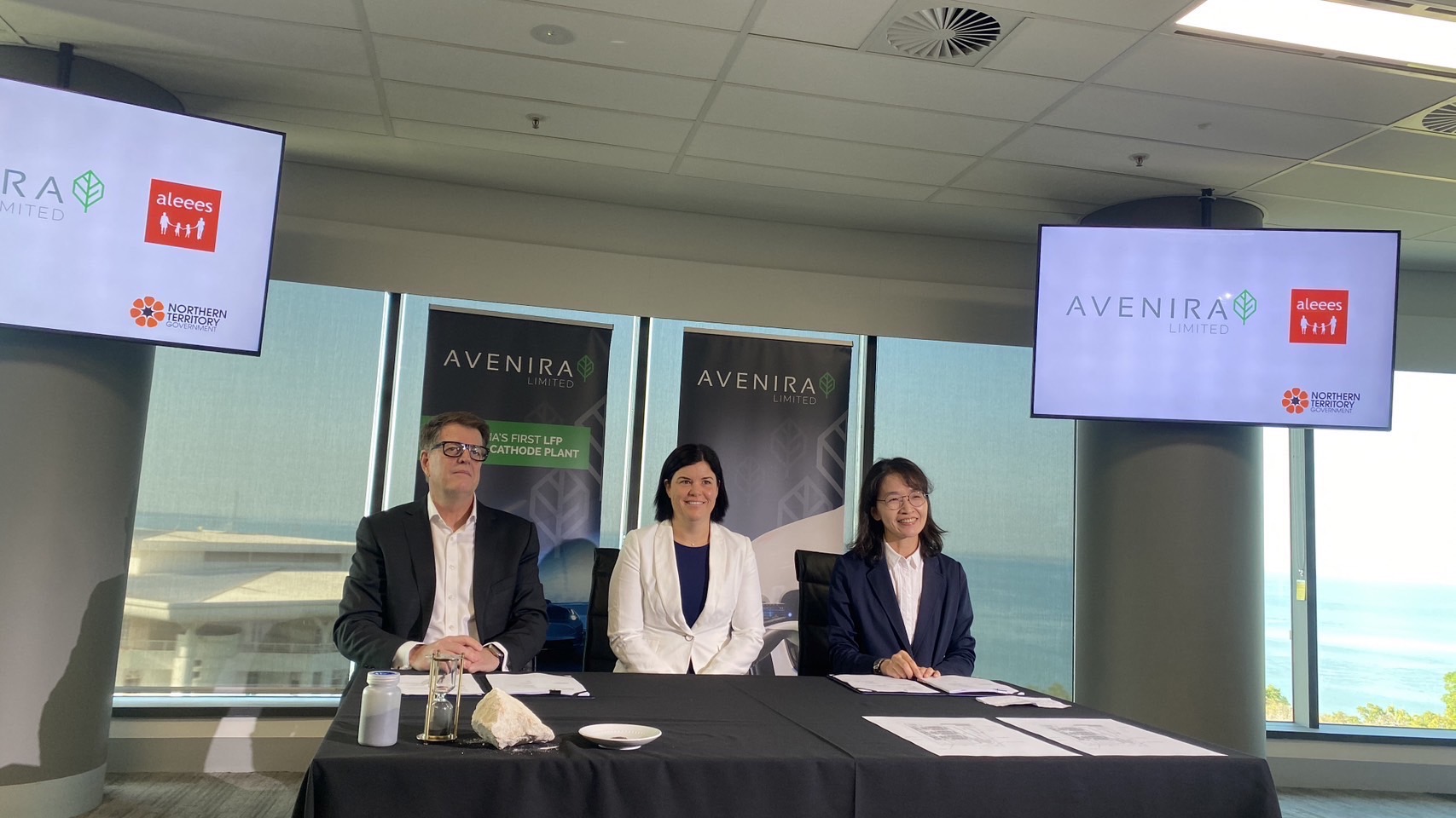 立凱電授權澳洲磷礦商 AVENIRA LTD，在澳洲建設及運營第一家磷酸鐵鋰（LFP）鋰電池正極材料廠。（立凱電提供）