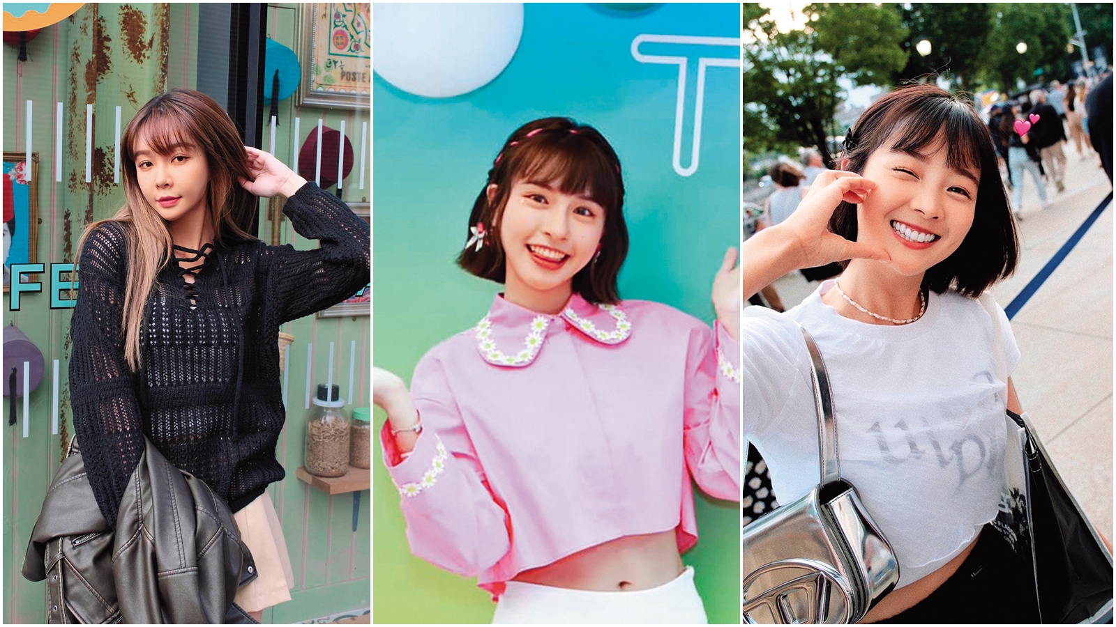 除了熊霓之外，其他也有跟男星爆花邊的例子，成為現下一股茶餘飯後的聊天熱門話題之一。