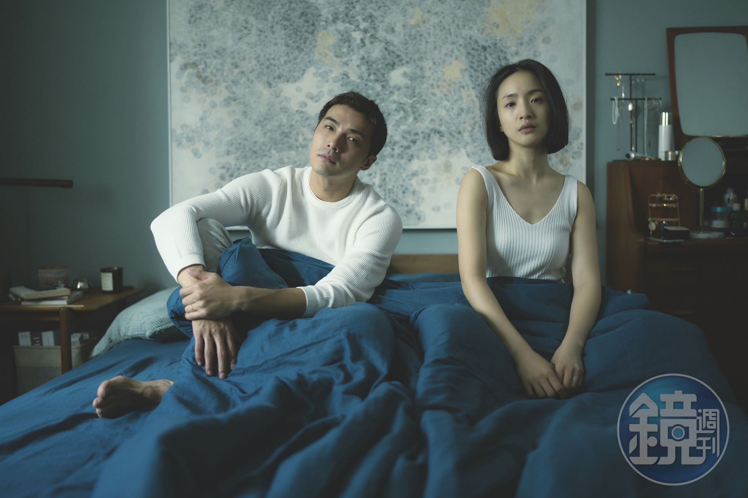 林依晨和賀軍翔在新戲《不夠善良的我們》有突破性演出。（公視提供）