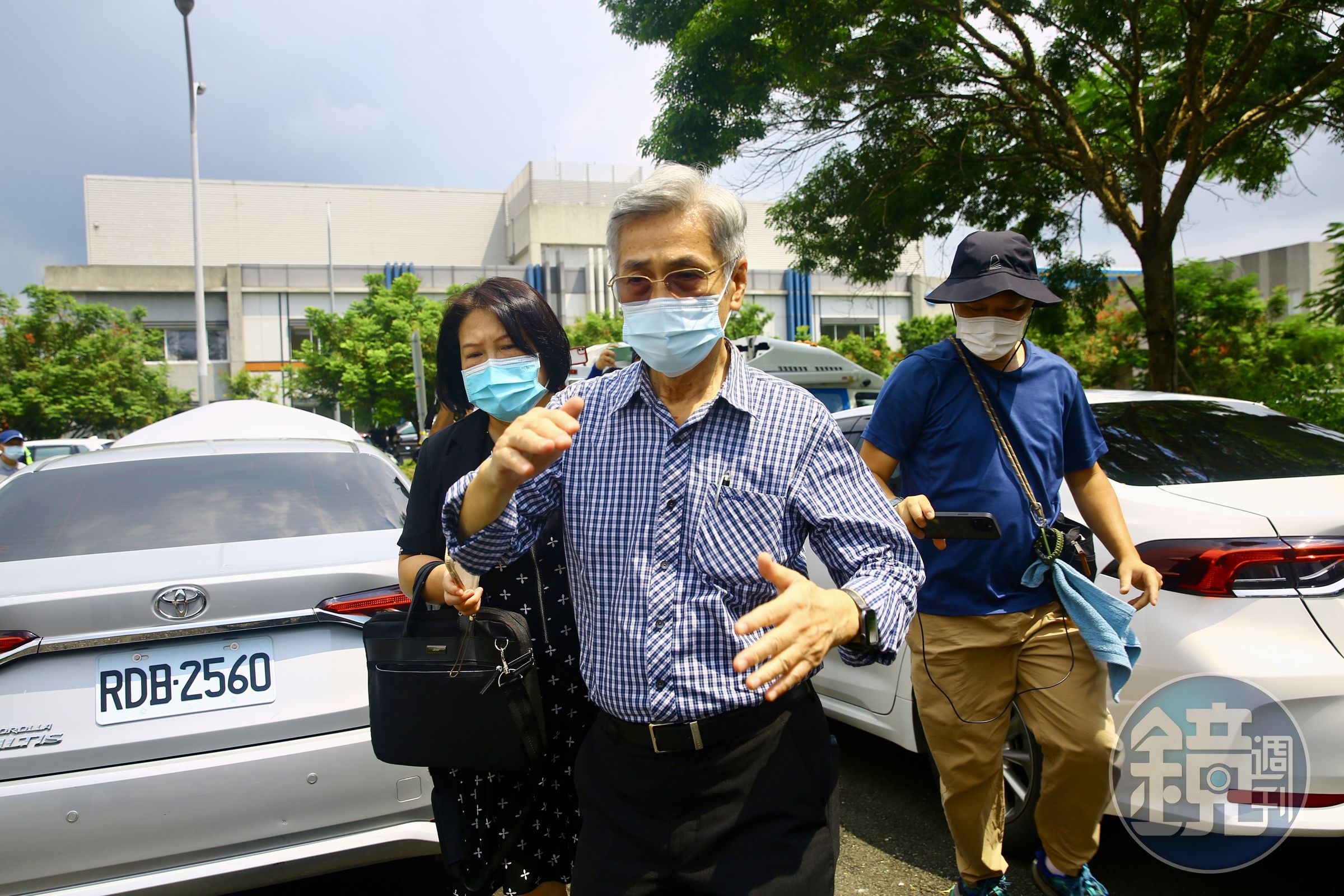 明揚董事長劉安晧今日再度召開記者會，除宣布成立5億信託專戶，也回答爆炸相關疑問。（本刊資料照）