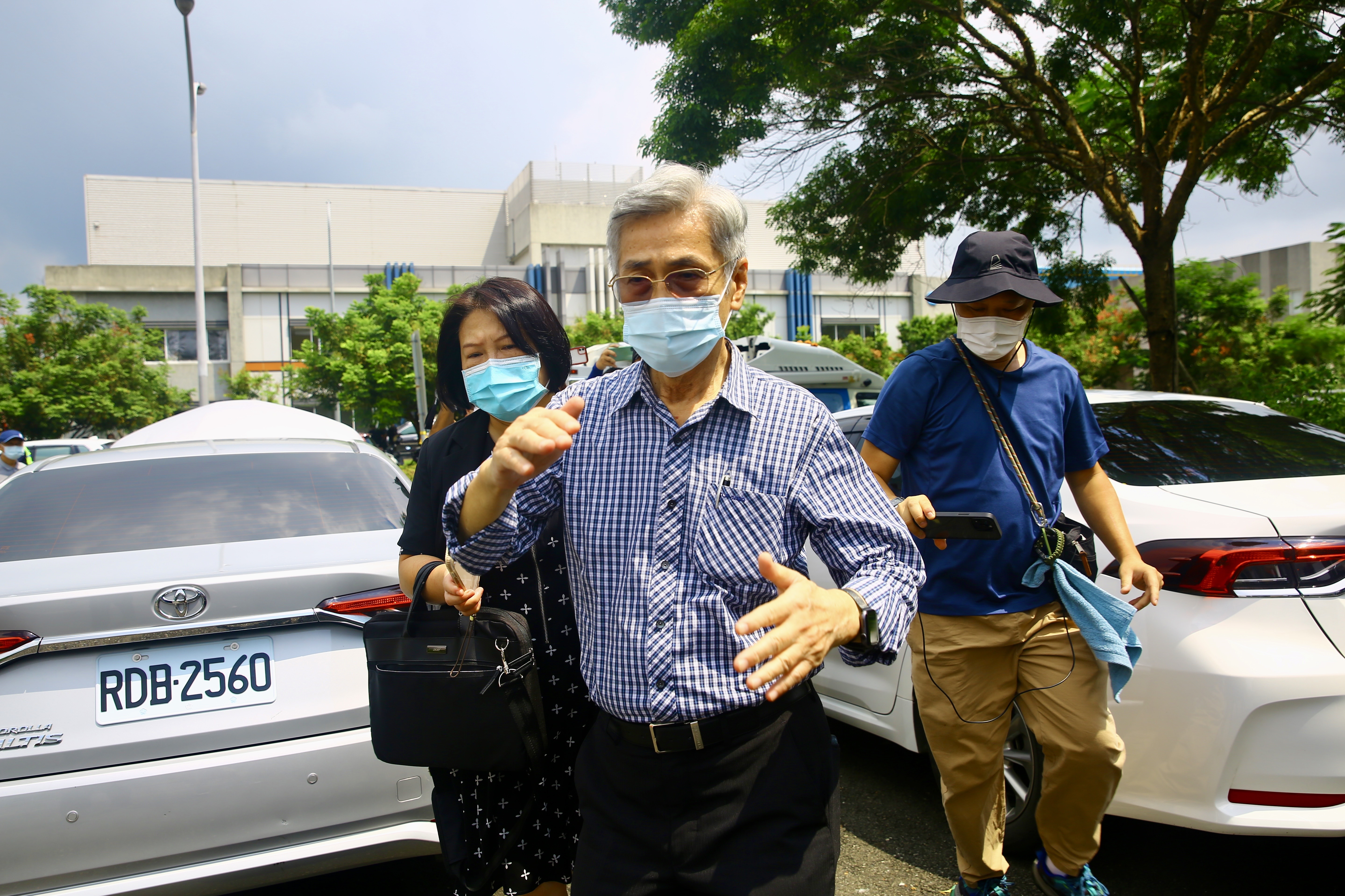 明揚董事長劉安晧今日再度召開記者會，除宣布成立5億信託專戶，也回答爆炸相關疑問。（本刊資料照）