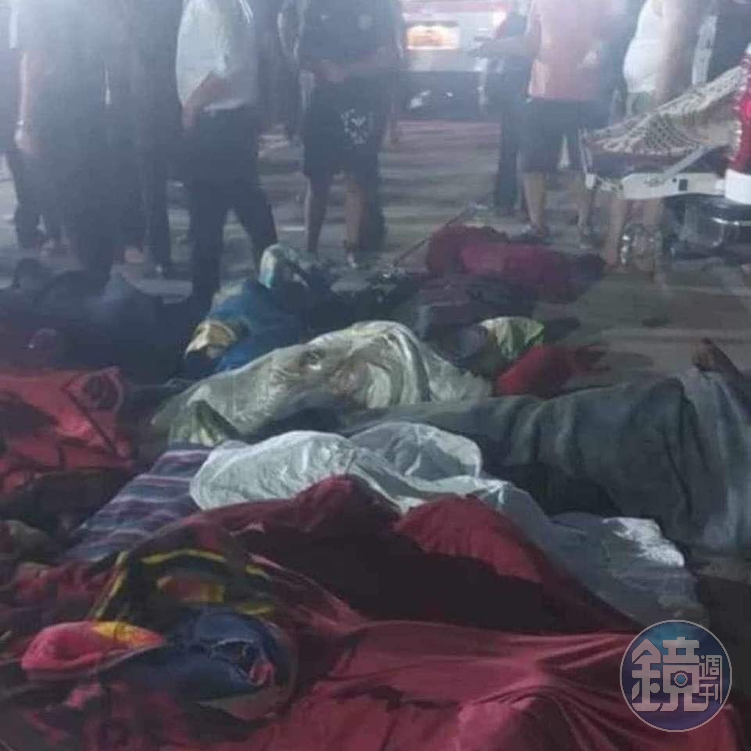 現場慘況。(翻自X平台)