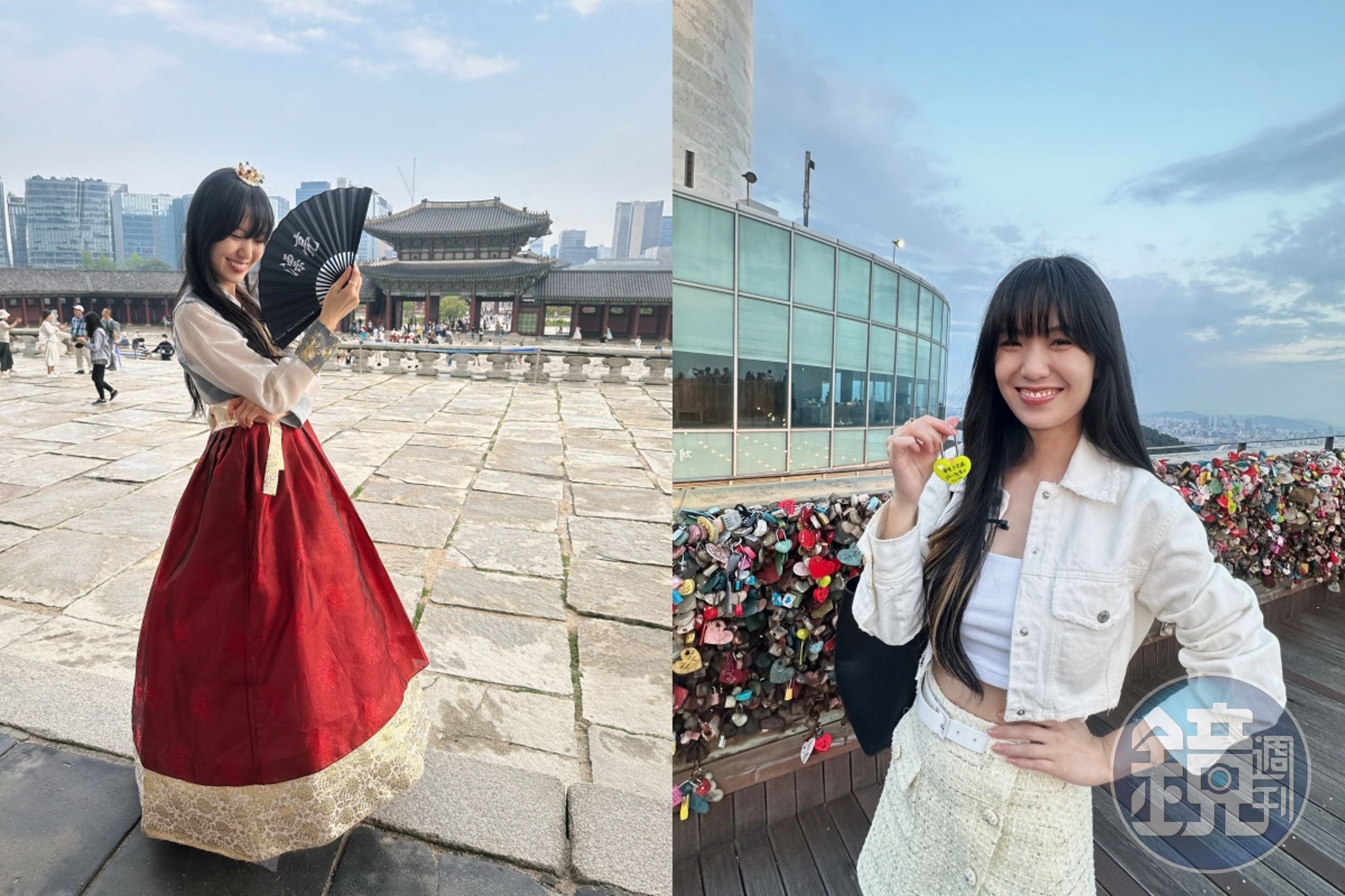 孫盛希拍攝韓國觀光影片，不但自己玩得開心也希望能吸引粉絲一遊韓國。（滾石唱片提供）