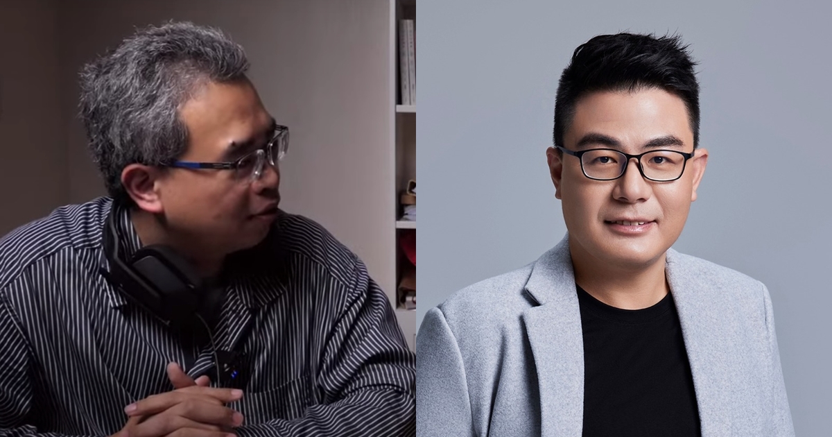 林裕紘（左）揭露巴西蛋問題遭恐嚇全家，與他站在同一陣線的黃揚明（右）也受害。（翻攝自黃揚明臉書、黃國昌YouTube）