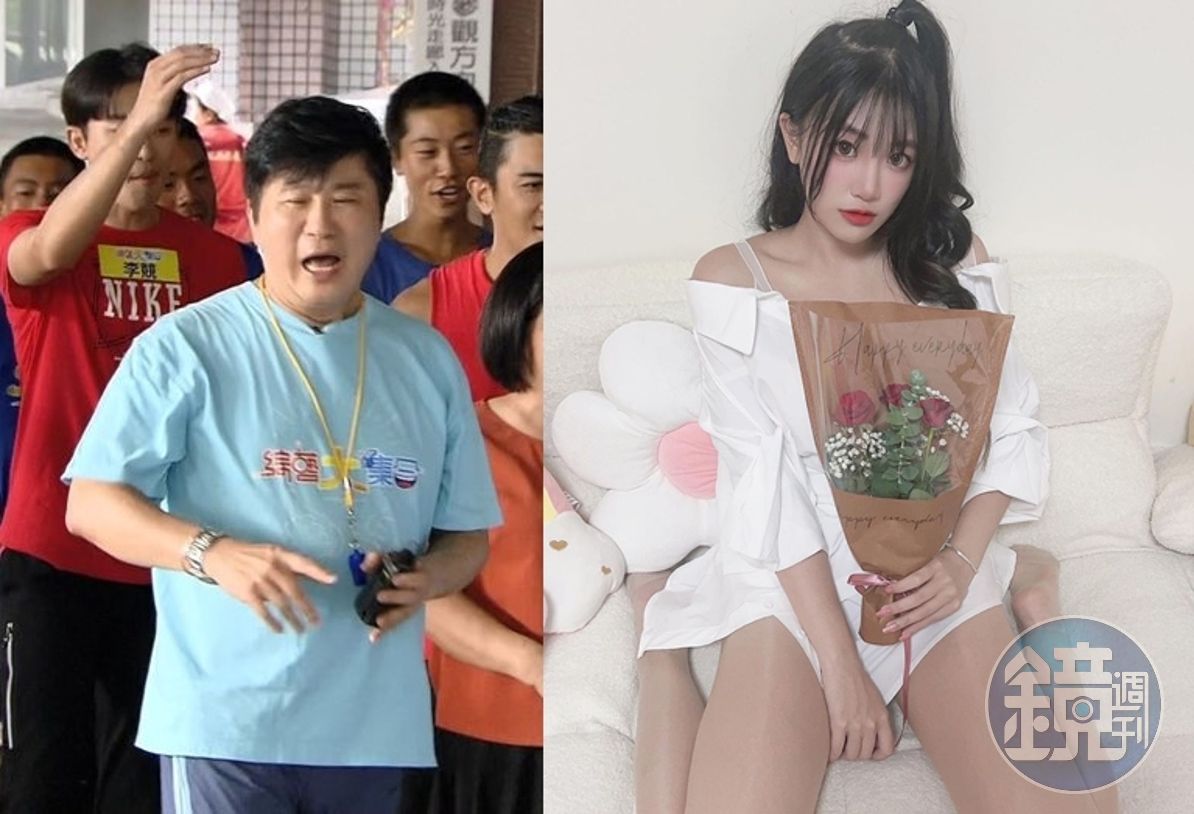 網友眼尖胡瓜、熊霓「戴對環」;對於兩人關係,胡瓜與丁柔安的反應截然不同。(翻攝IG、資料照)