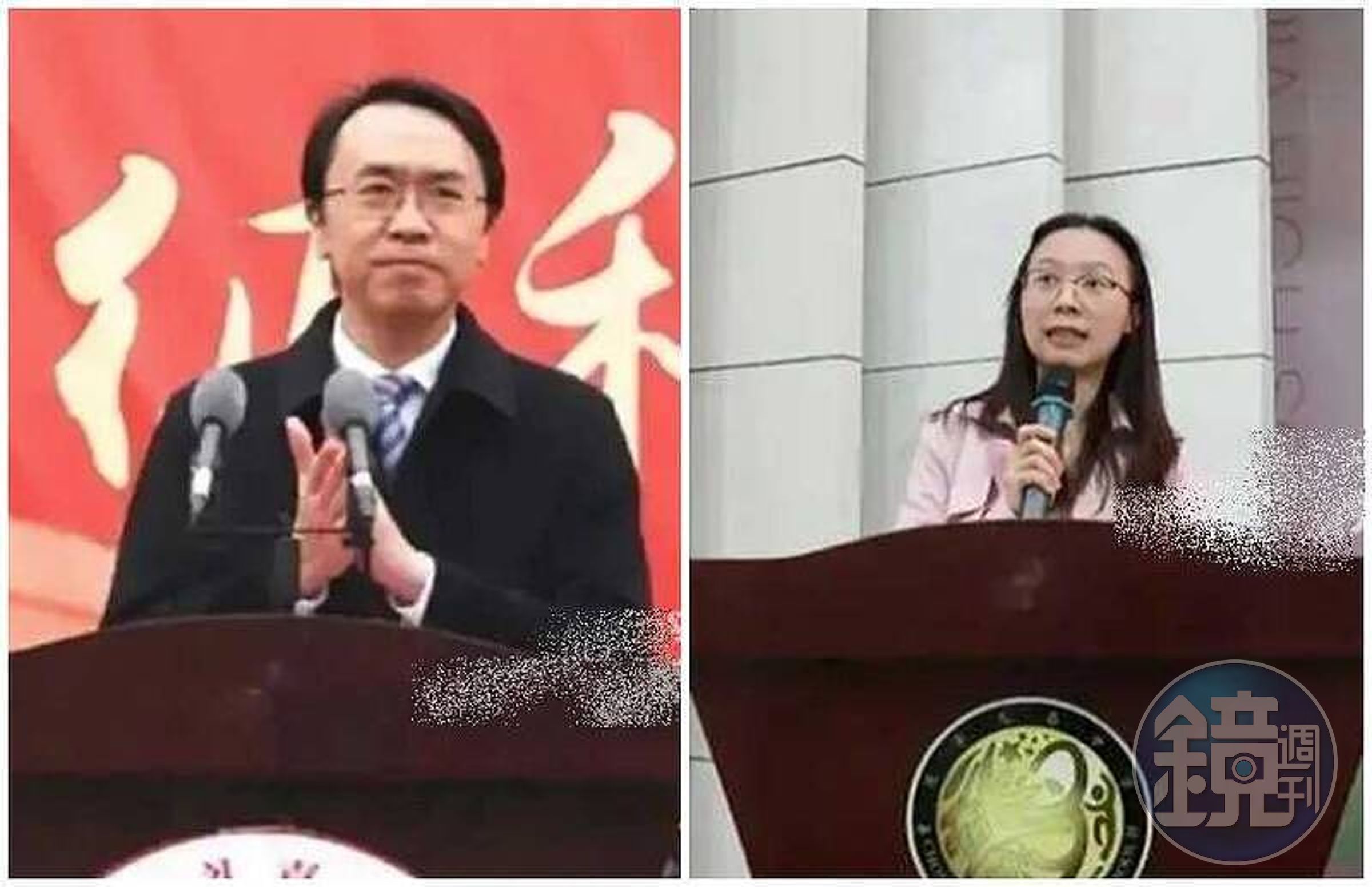 已婚禮嘉中學黨委副書記、副校長唐繼東,與同樣已婚的主任苟斌娥偷情。(翻攝自51吃瓜網)