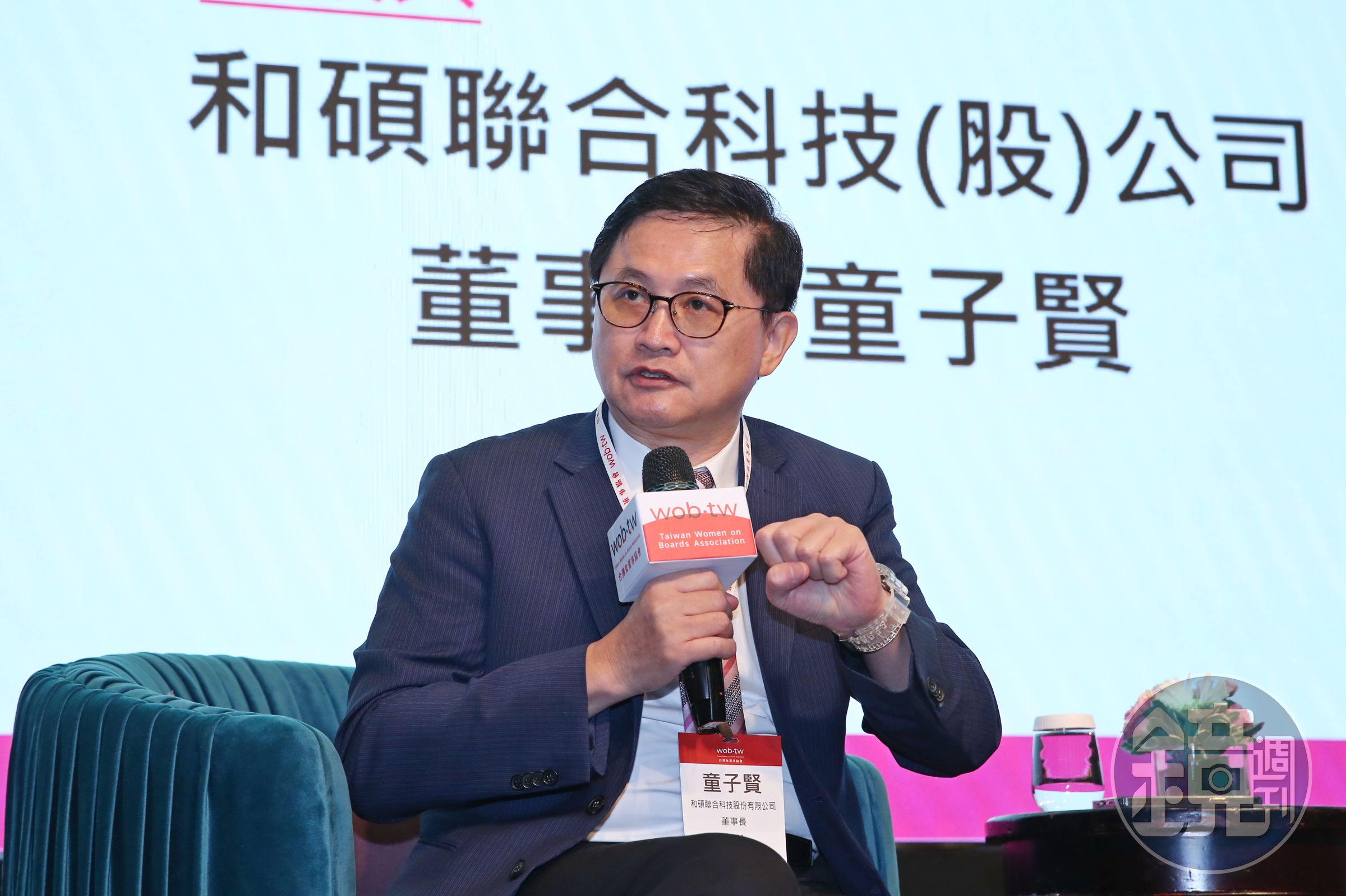 和碩董事長童子賢表示，失火的說法誇大不實，印度廠區95%以上未受波及無影響。