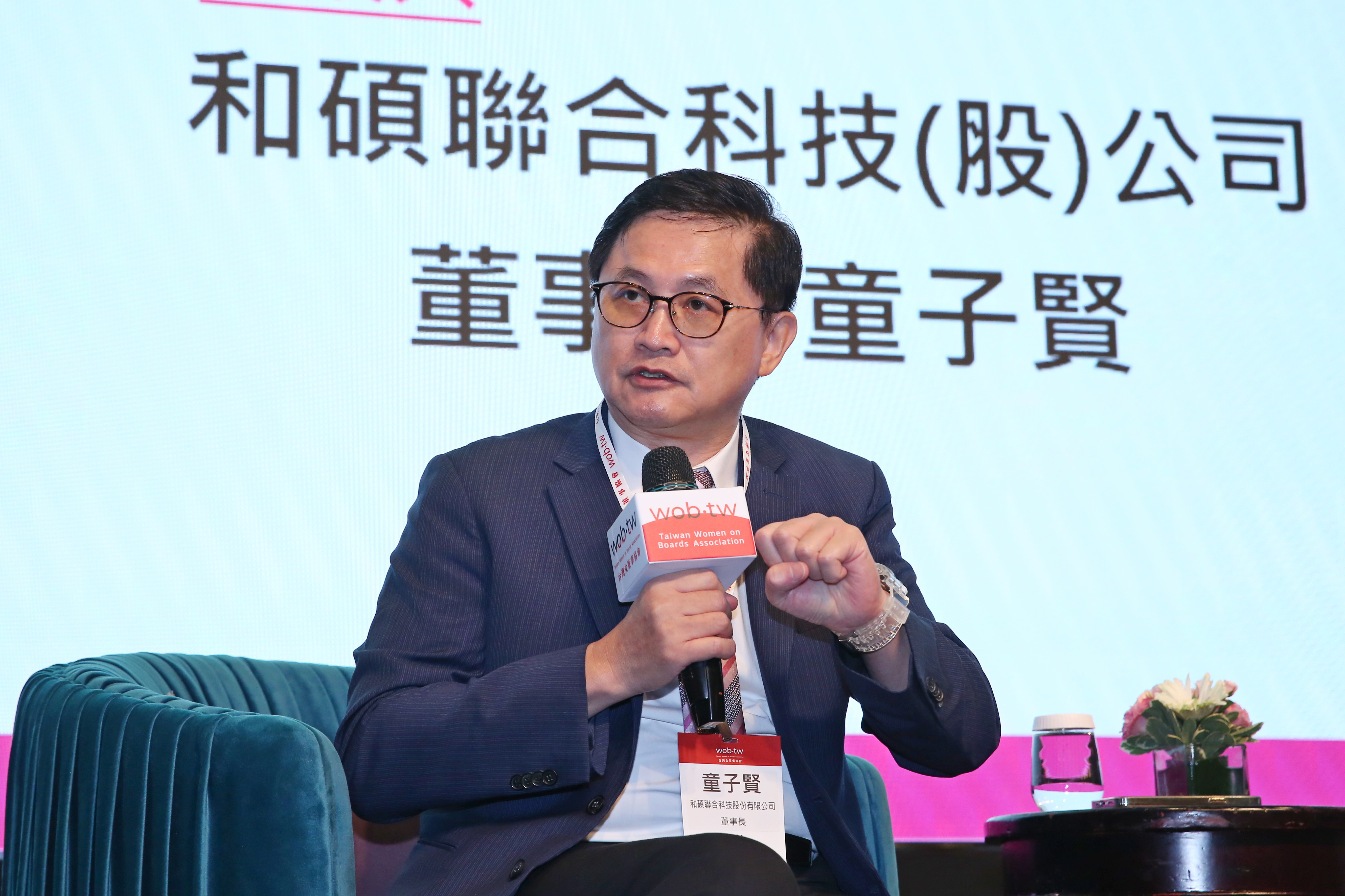 和碩董事長童子賢表示，失火的說法誇大不實，印度廠區95%以上未受波及無影響。