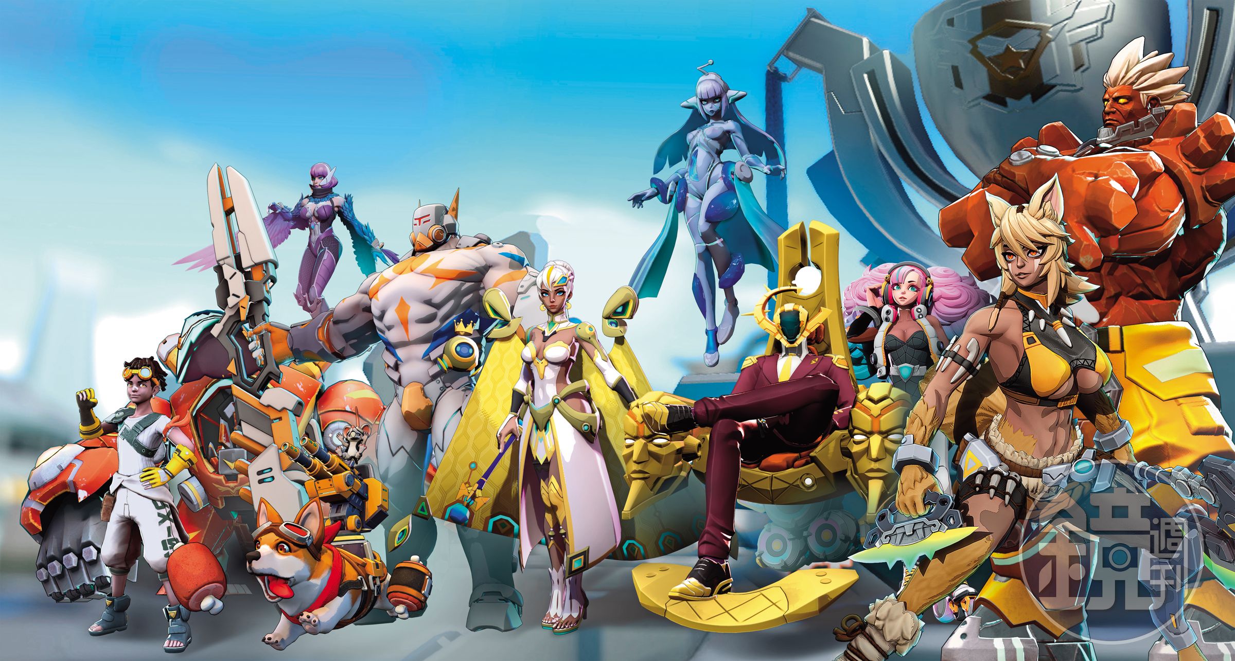 《G9:League of Aces》是台灣原創的MOBA遊戲,將在iOS、Android及PC等多平台推出。(天火數位提供)