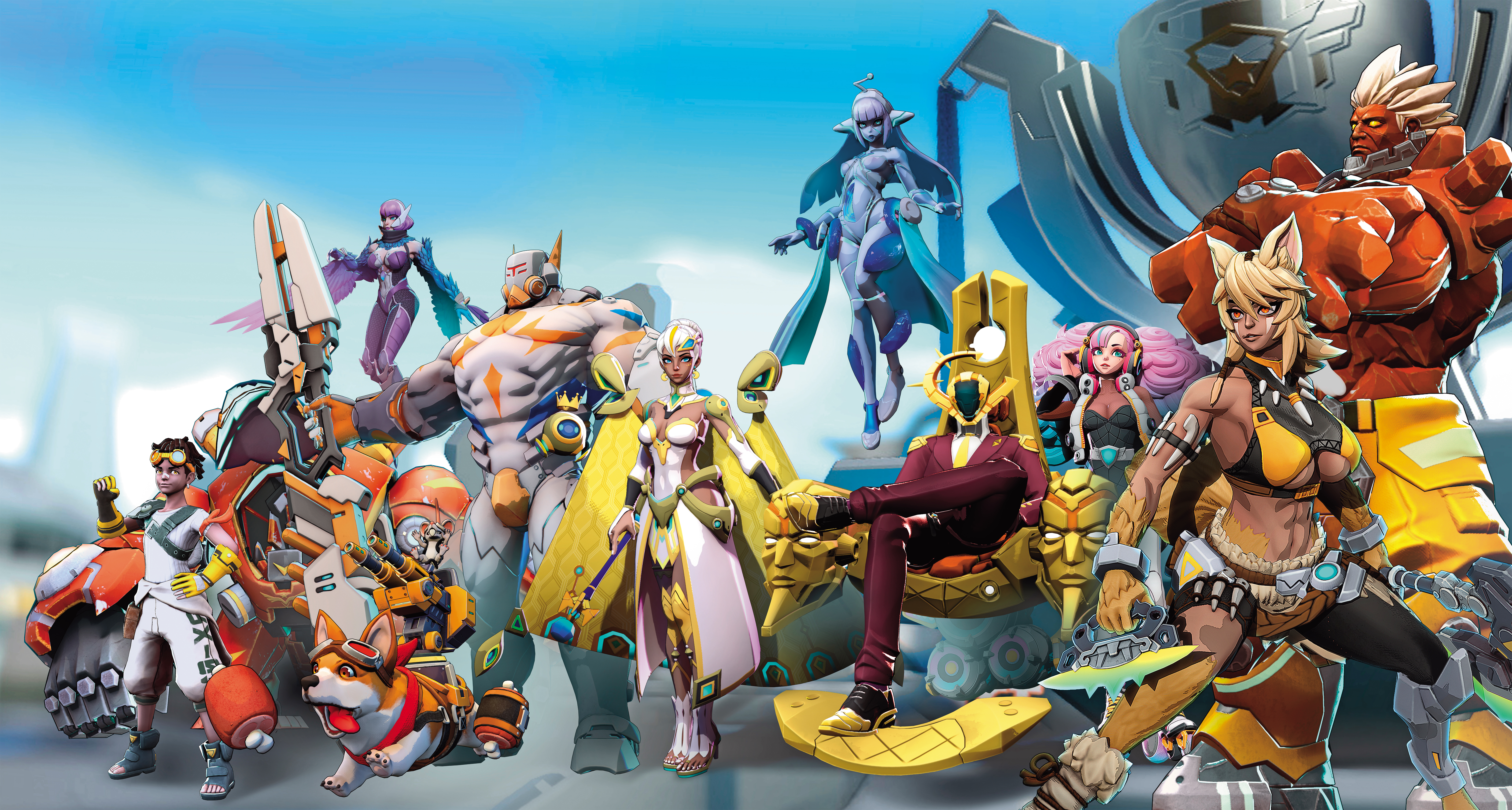 《G9:League of Aces》是台灣原創的MOBA遊戲，將在iOS、Android及PC等多平台推出。（天火數位提供）