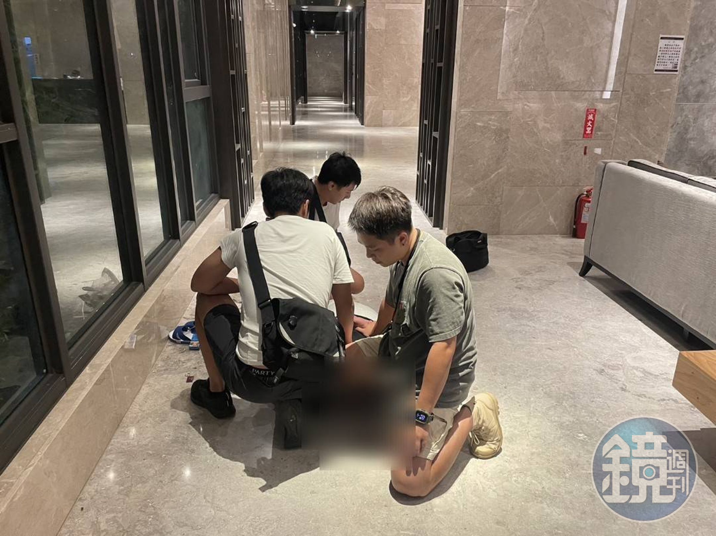 警方認為陳男說詞諸多疑點，日前到陳男高雄住處將他逮捕。（翻攝畫面）