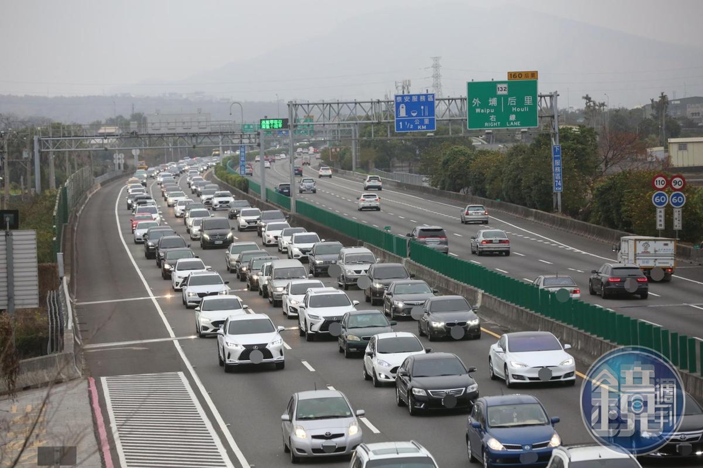 中秋節連假29日登場，高公局預測連假前一日及3天連假重點壅塞路段及時段。（示意圖，本刊資料照）