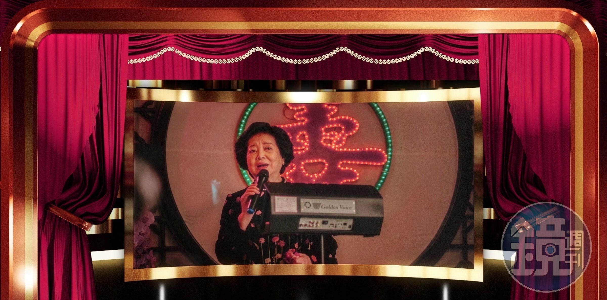 2023國慶光雕今年邀請金馬影后、「國民阿嬤」陳淑芳獻聲。(文總提供)