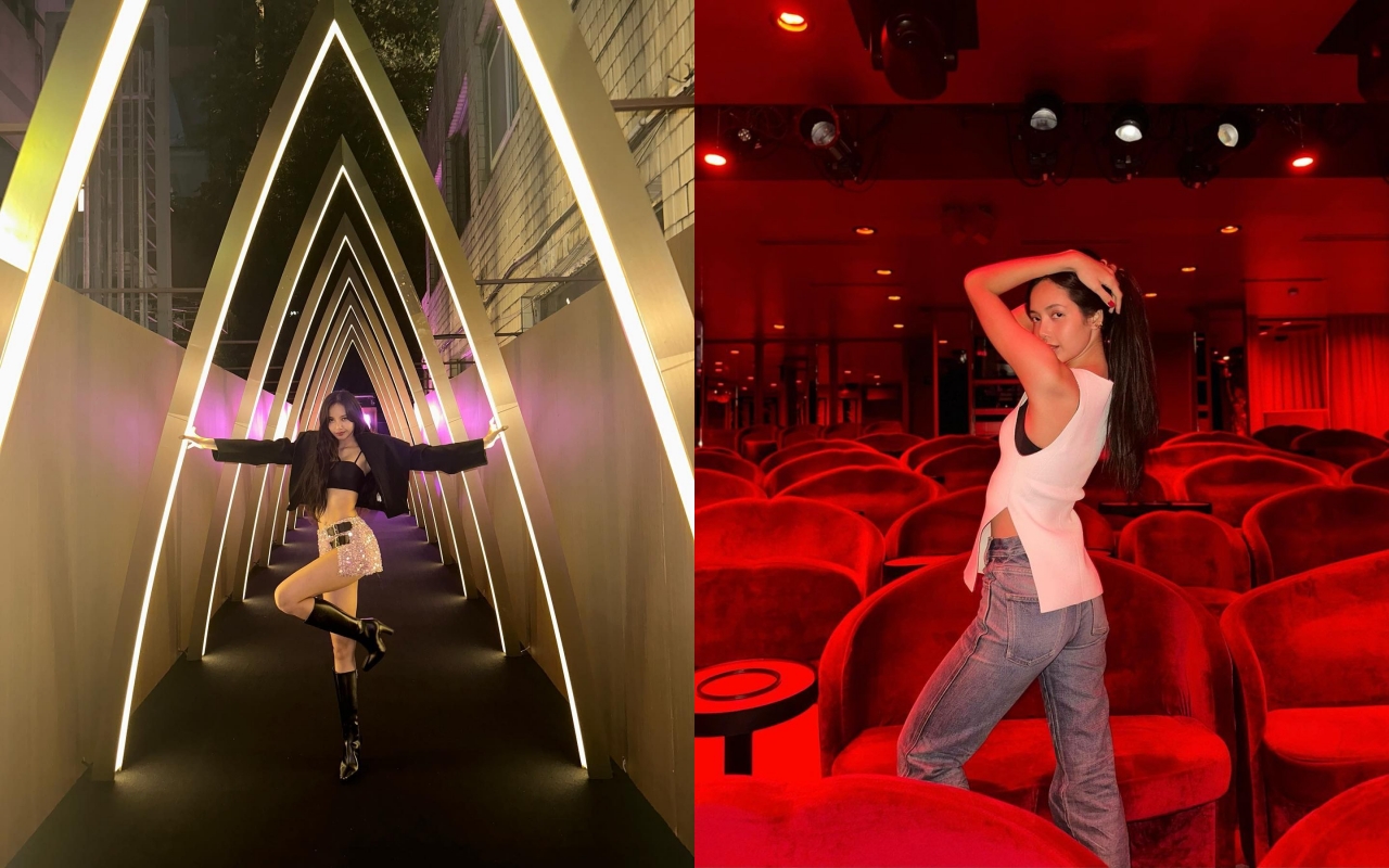 BLACKPINK Lisa曬出在俱樂部觀眾席的照片。（翻攝Lisa INS）