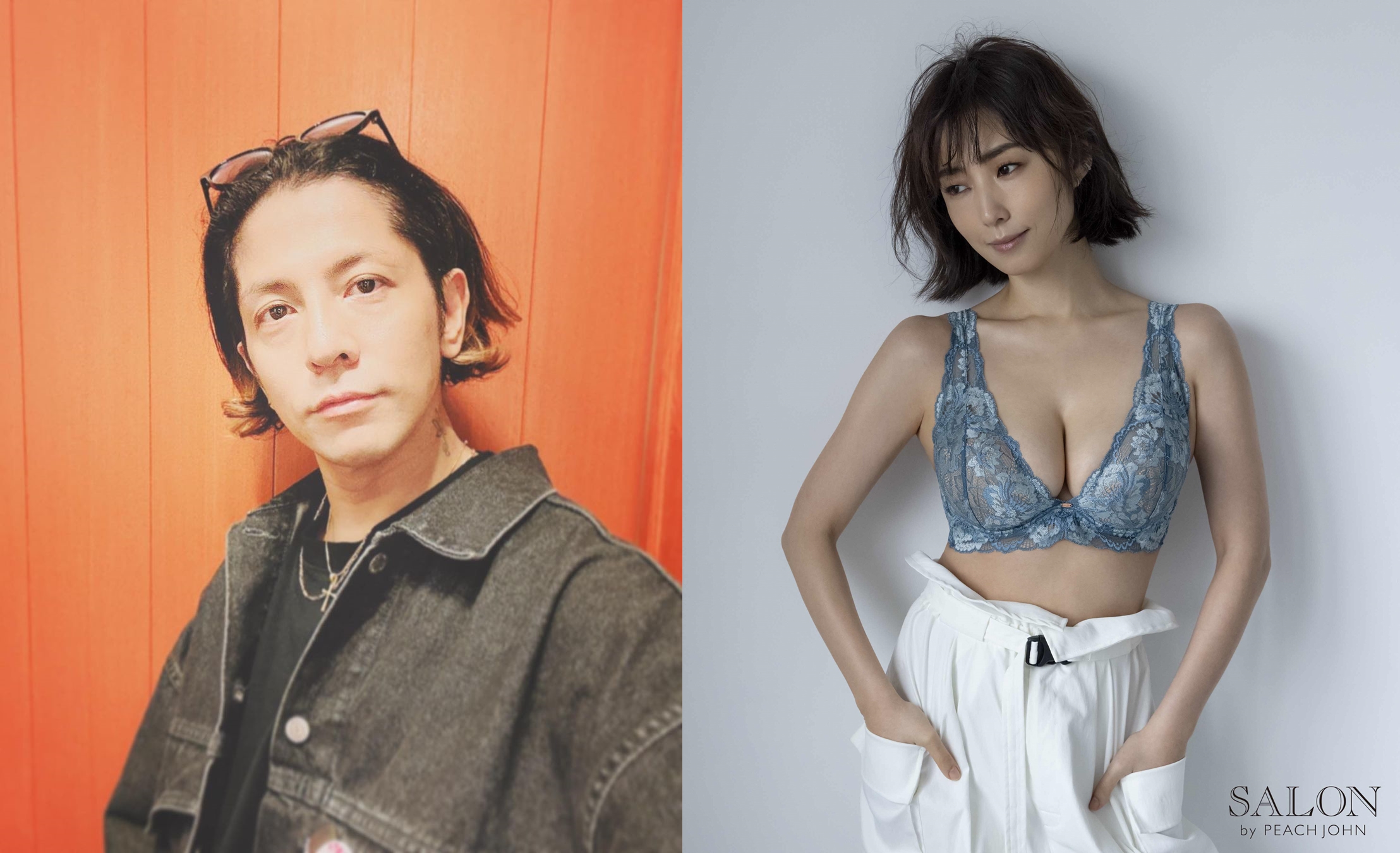 樂團主唱爆不倫偷吃酒店小姐，結果跟「木瓜Ｈ奶」女星老婆早已斬斷15年婚姻關係。（翻攝IG、網路）