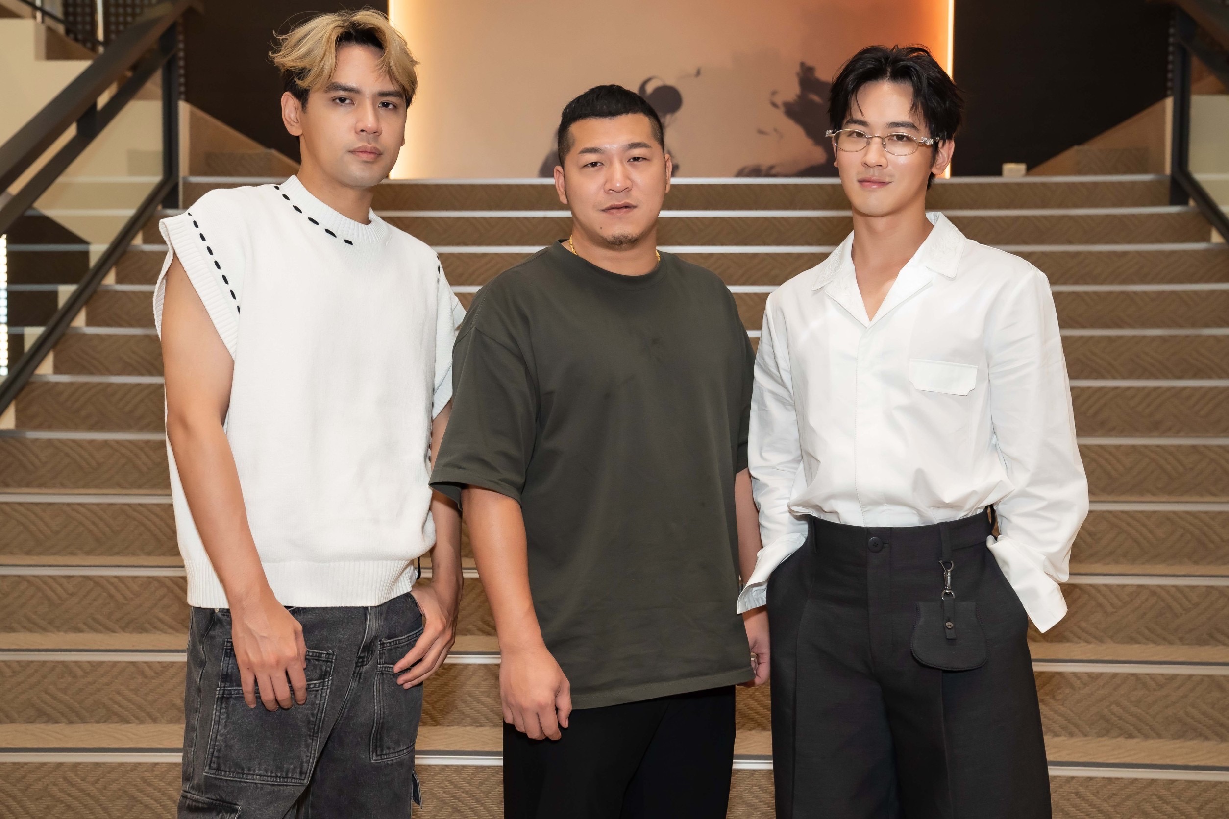 陳零九、吳思賢現身草爺單曲發表記者會。（紅心字會提供）