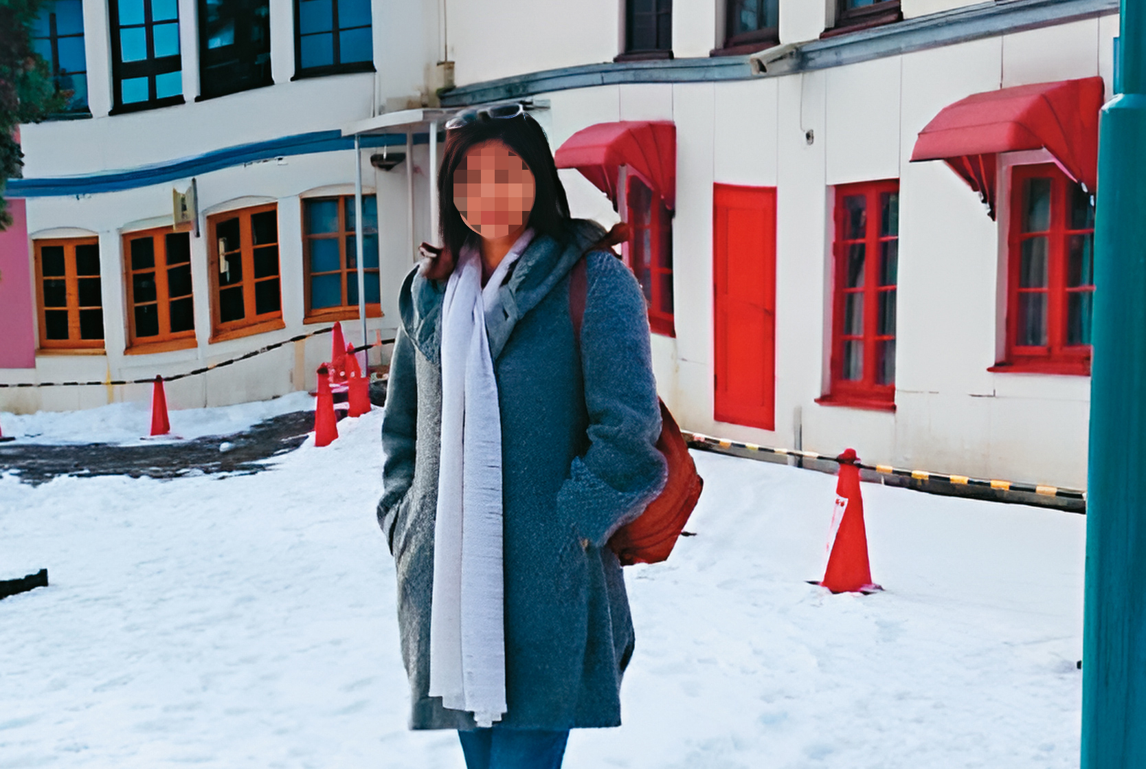 蕭妻（圖）是留美碩士且在財經界工作多年，吸引蕭慶華的熱烈追求。（讀者提供）