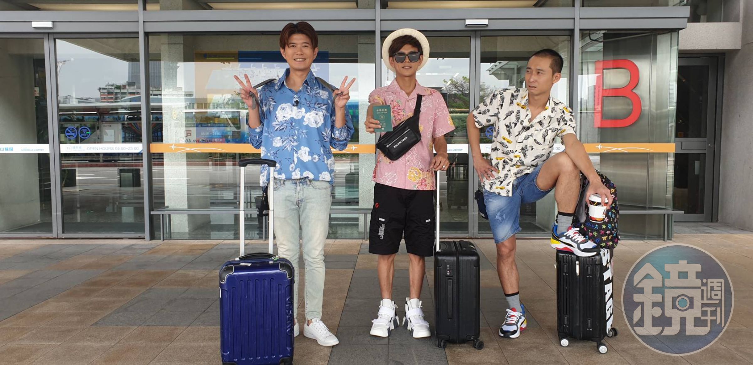顏永烈(左起)、阿翔、浩子主持《鬧著玩》邁入第四年。(翻攝自鬧著玩臉書)