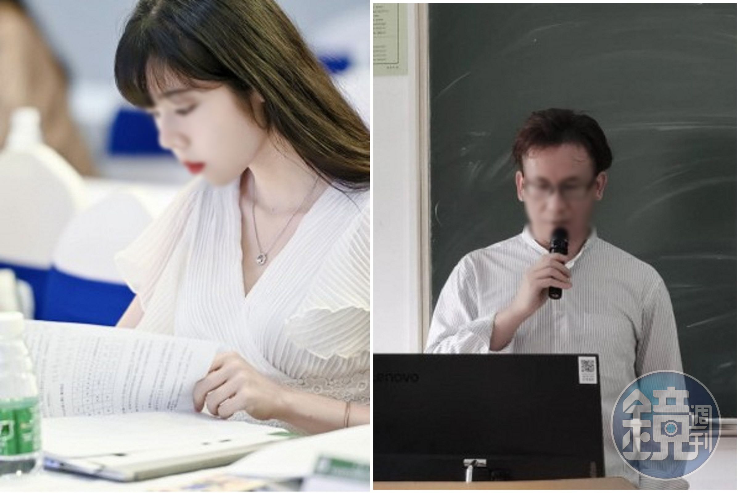 學者「上床研究」正妹同事，約砲變小三不藏了！遭正宮舉報曝18禁生活。（翻自微博）