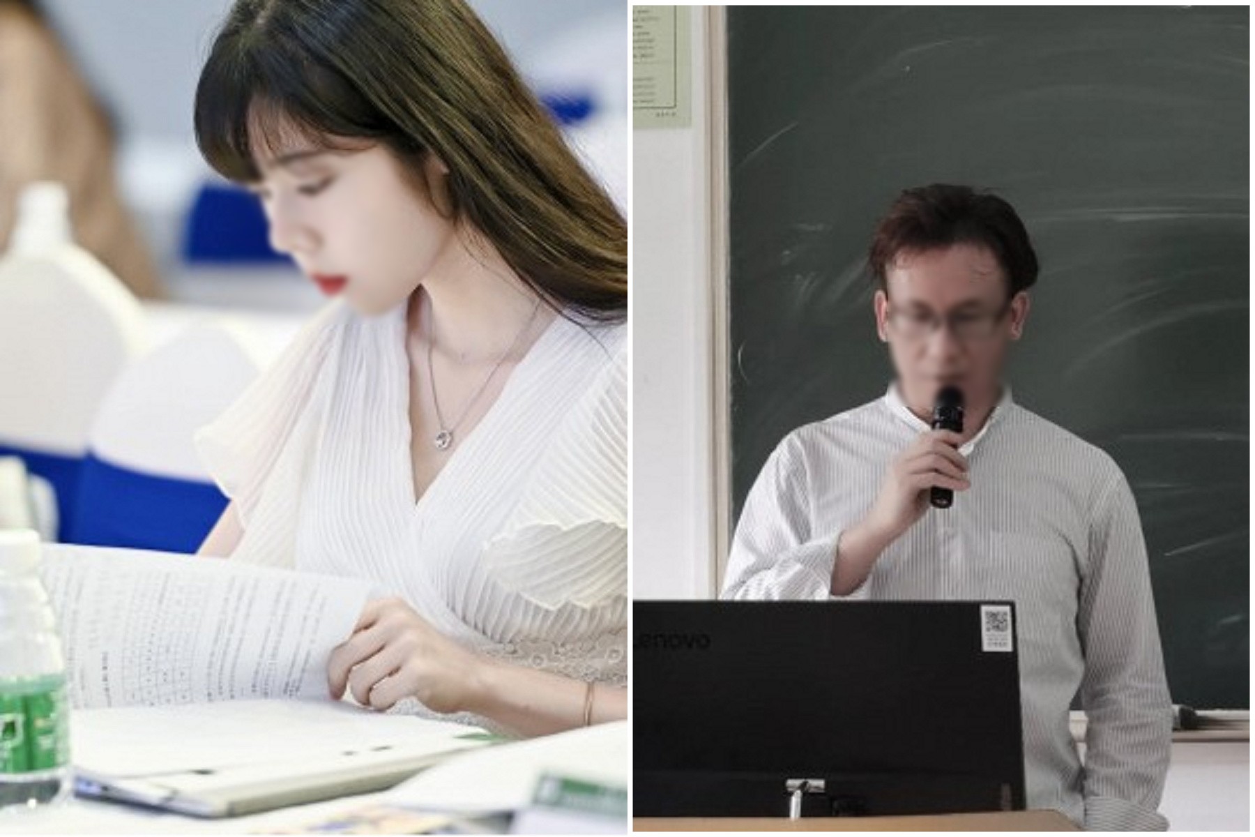 學者「上床研究」正妹同事，約砲變小三不藏了！遭正宮舉報曝18禁生活。（翻自微博）