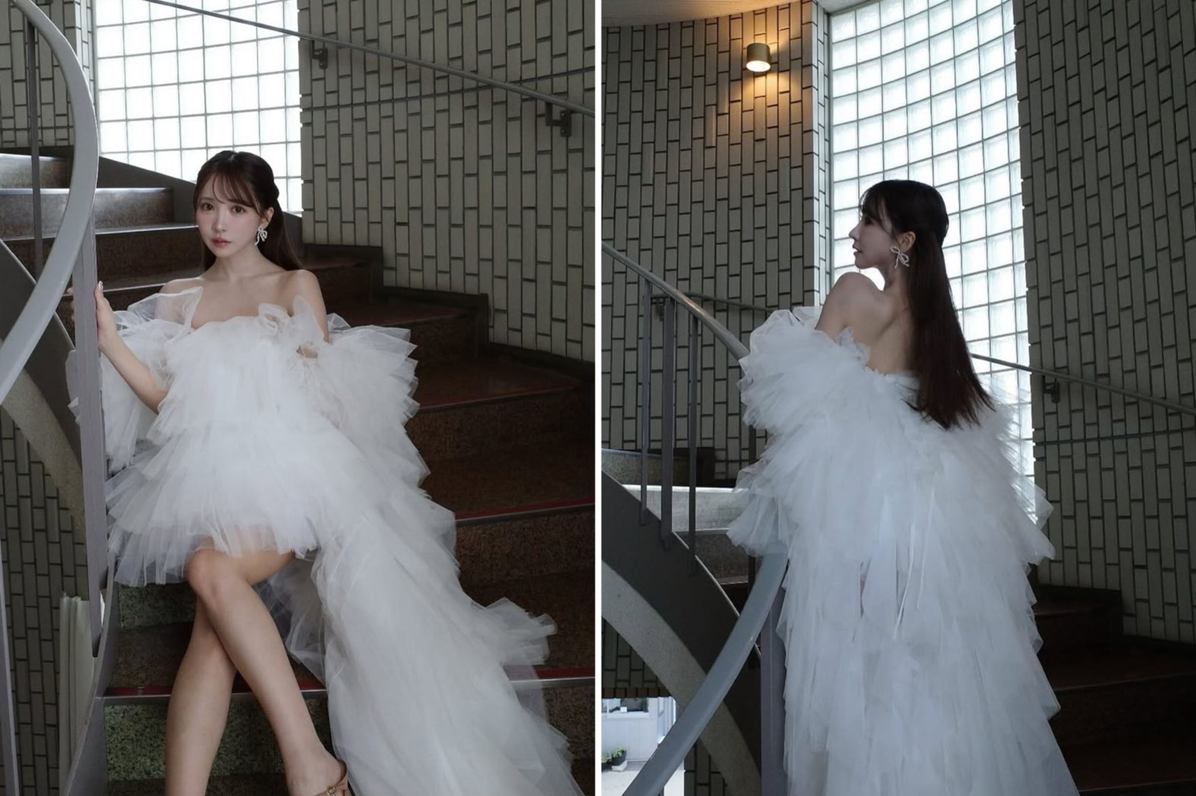 人妻相中絕美婚紗,發現「三上悠亞穿過」傻眼喊說早知道不簽約了。(翻攝IG)