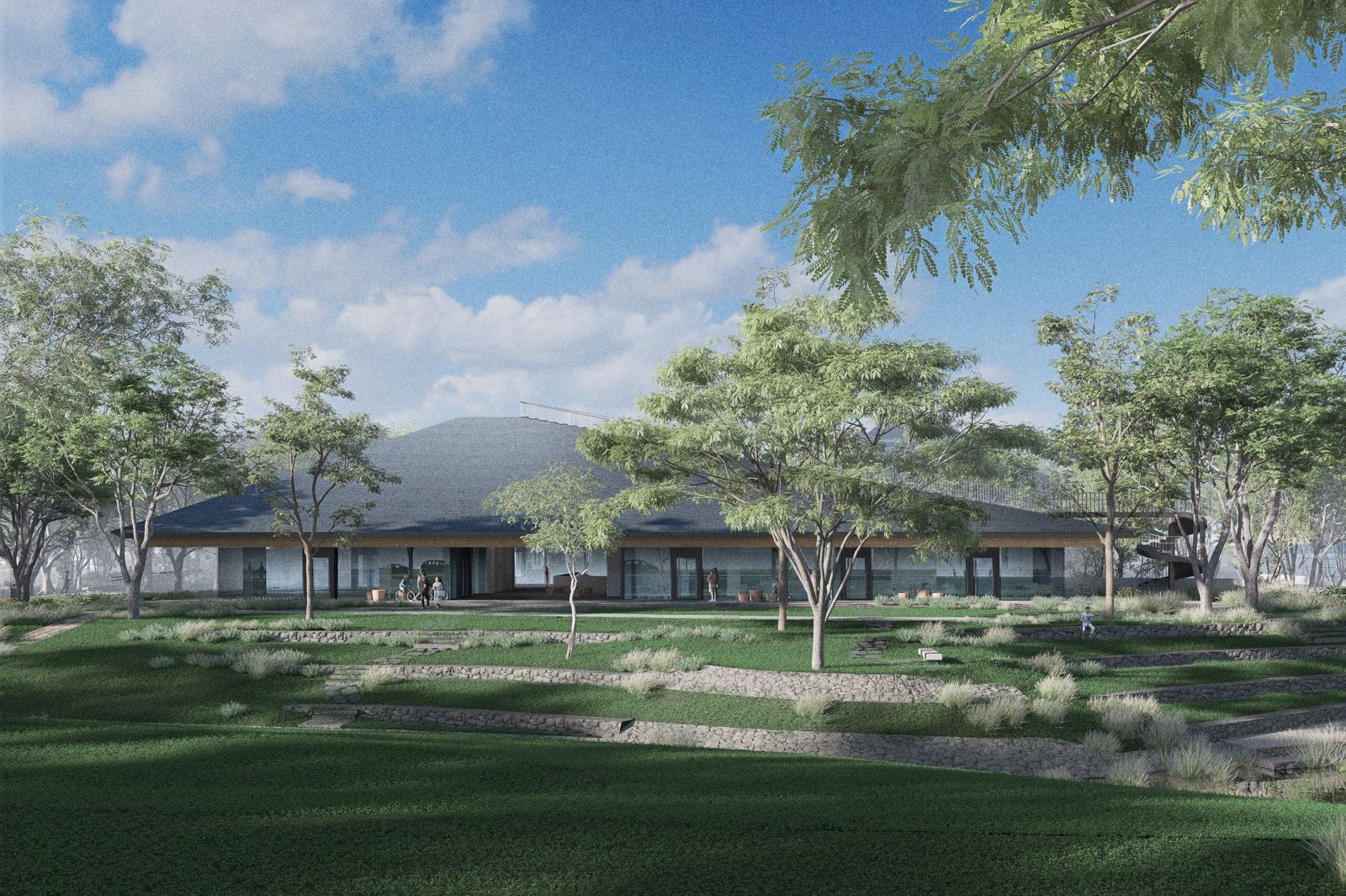 新竹縣美術館預計2030年完工,將成為竹縣的文化新地標。(新竹縣政府提供)