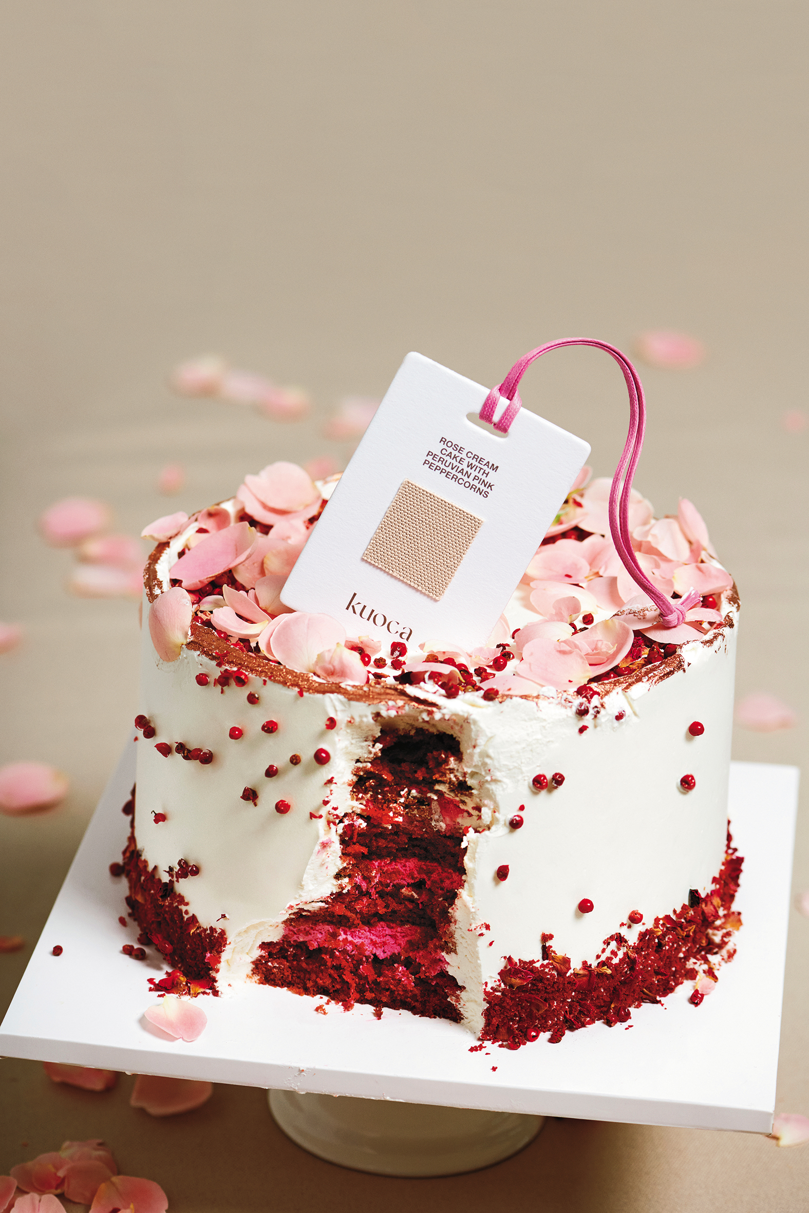 Rose Cream Cake玫瑰奶香蛋糕香氛吊卡。NT$660
