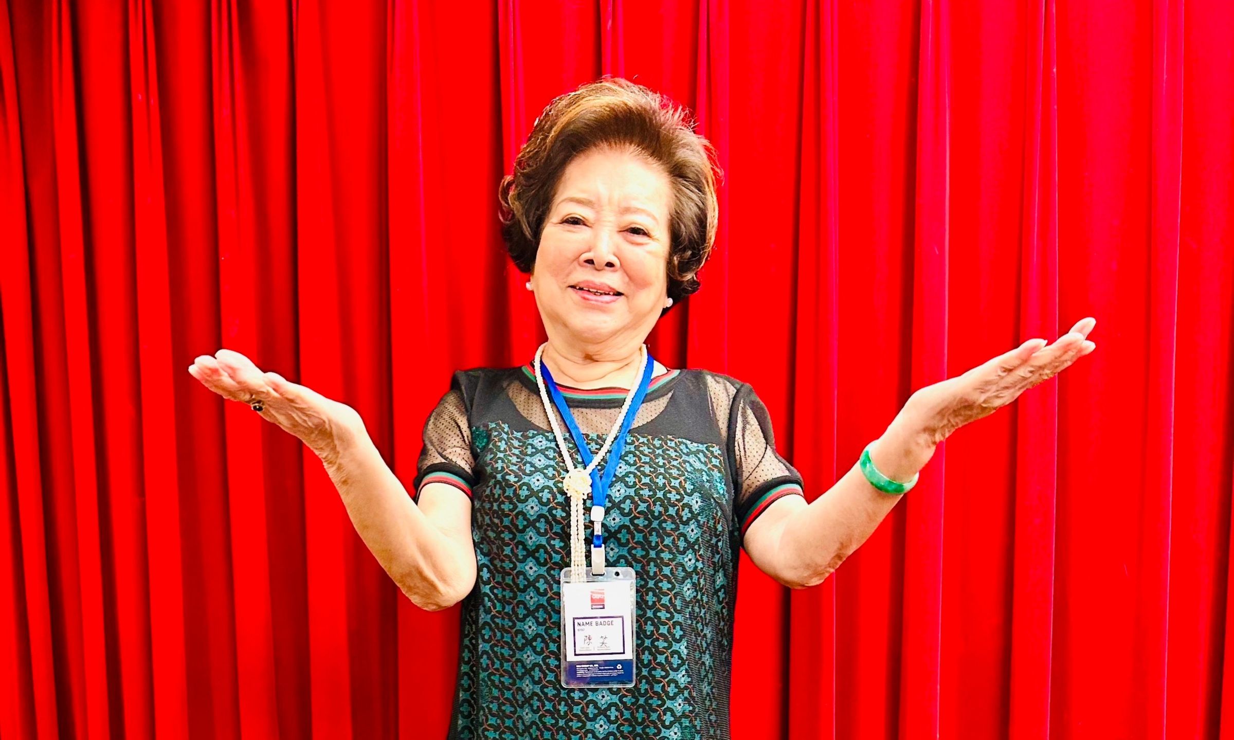 現年84歲的陳淑芳去年身體經歷手術,對於生死已很豁達。(翰森娛樂提供)