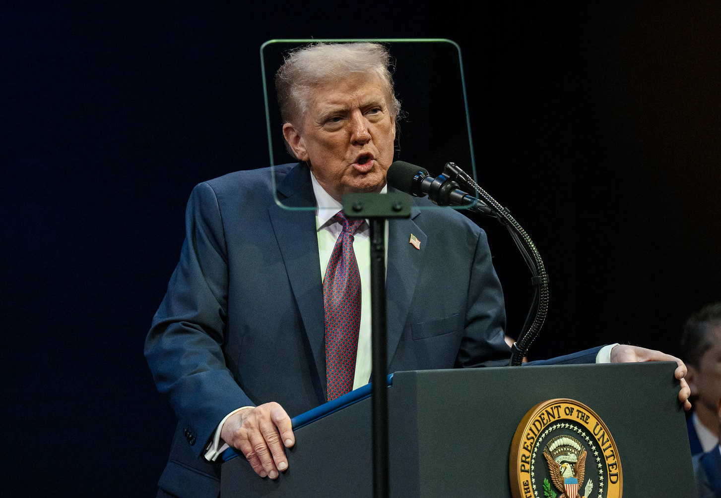 川普強調，空襲卡達不是他下的決定。（翻攝The White House Flickr）