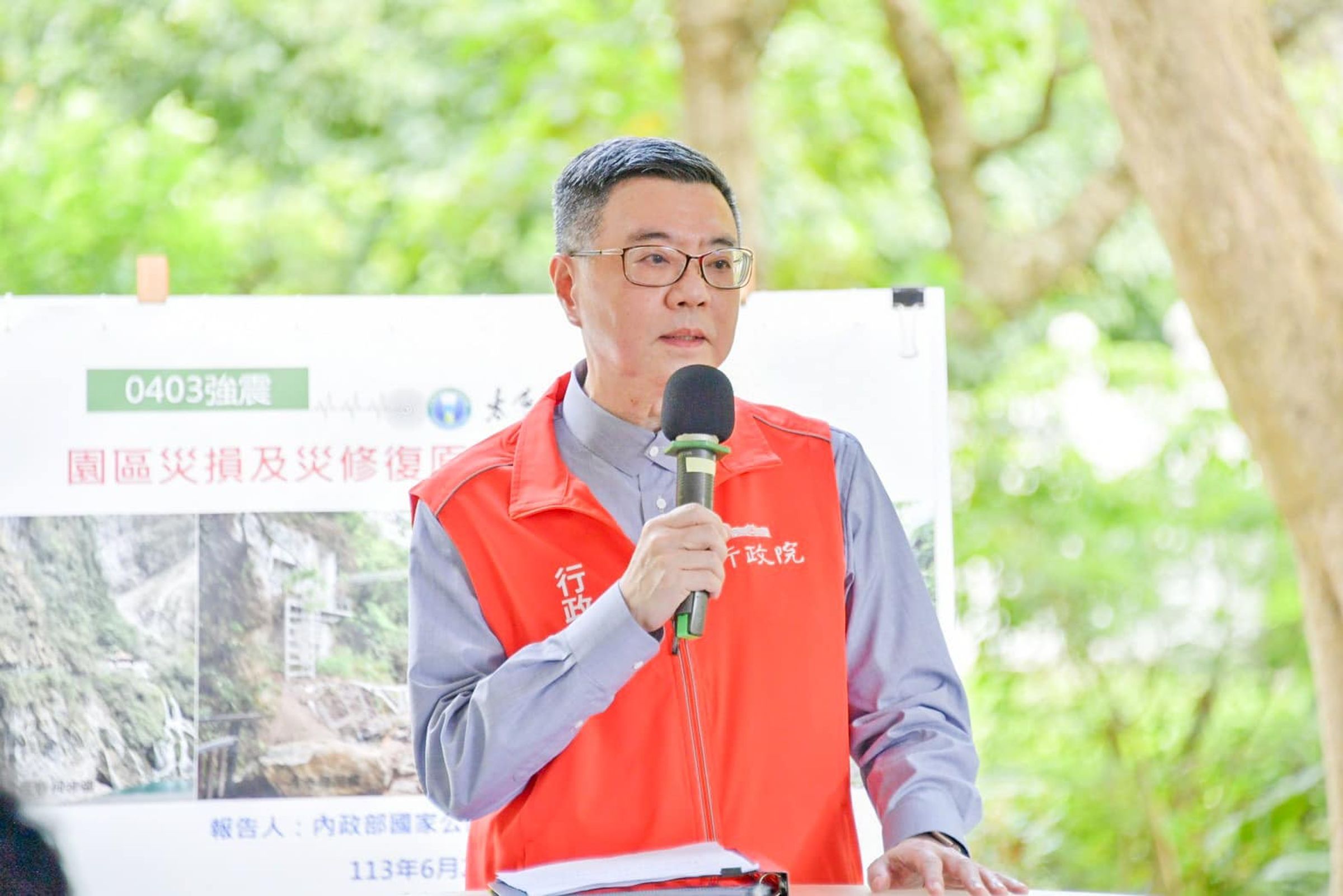 行政院長卓榮泰日前承諾,7月將搭火車到花蓮視察。(翻攝自卓榮泰臉書)