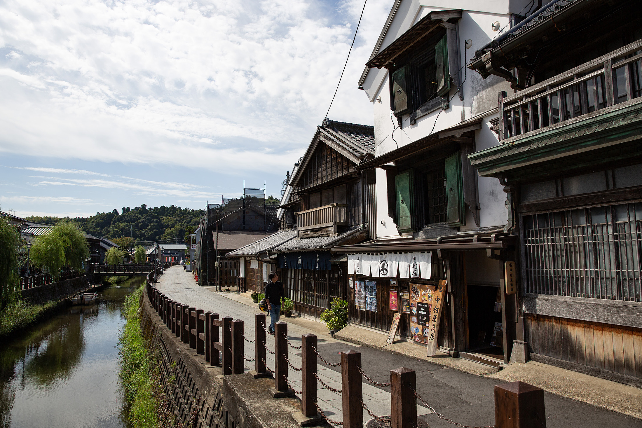 位於日本千葉縣東北邊的佐原，被譽為「北總小江戶」，是米其林綠色指南推薦的水鄉古鎮。