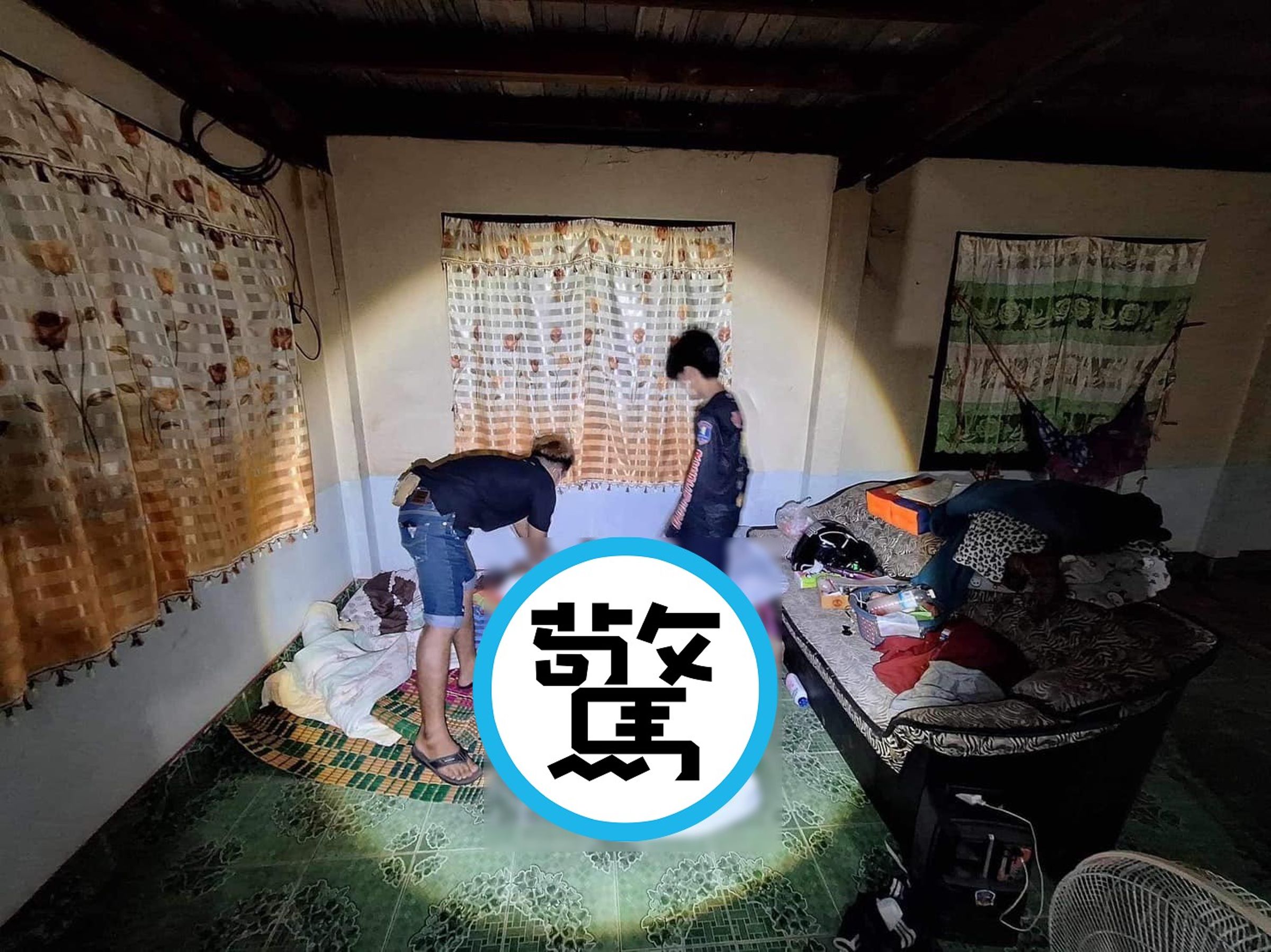 現世報!男蒙面闖屋「鬼壓床」欲性侵,反遭女屋主扯掉遮臉布勒斃。(翻自bungkan.net)