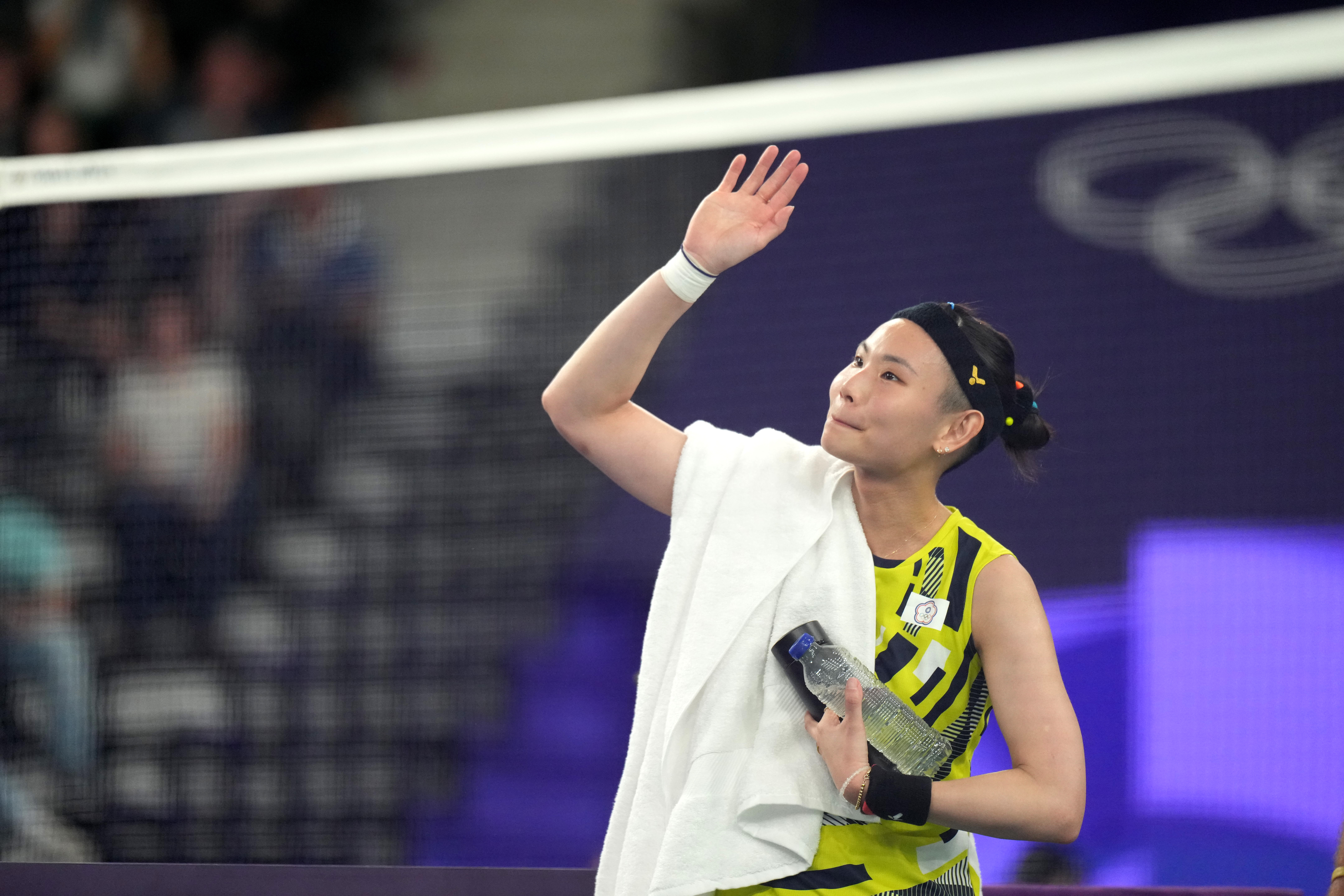 今年是第4次參賽奧運的戴資穎,首戰開打就旗開得勝,輕鬆搶下與譚蓮妮的對戰勝利。(中華奧會提供)