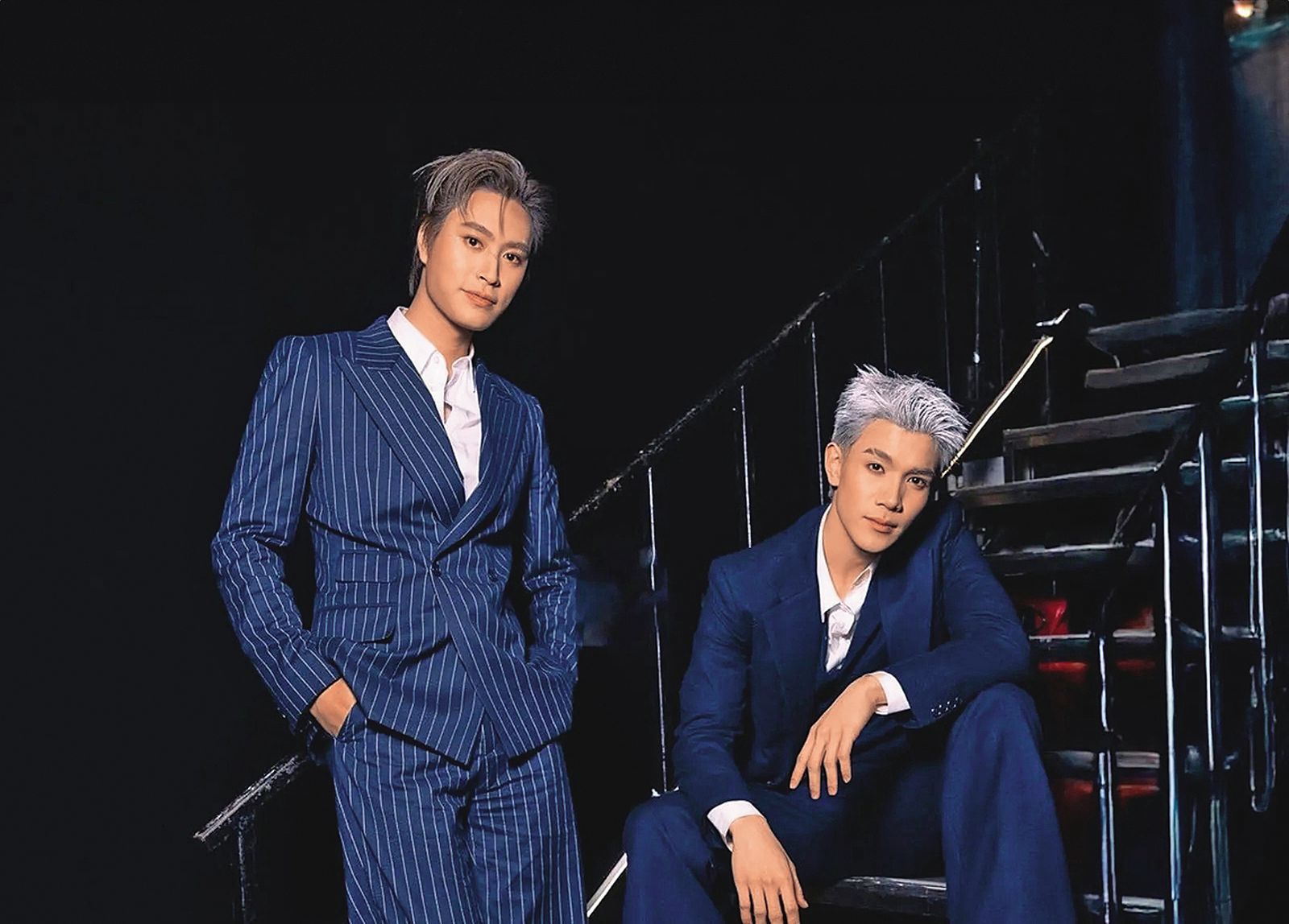 泰星Gemini（左）、Fourth（右）台北見面會，SVIP票價1萬2,680元。（GMMTV IG）