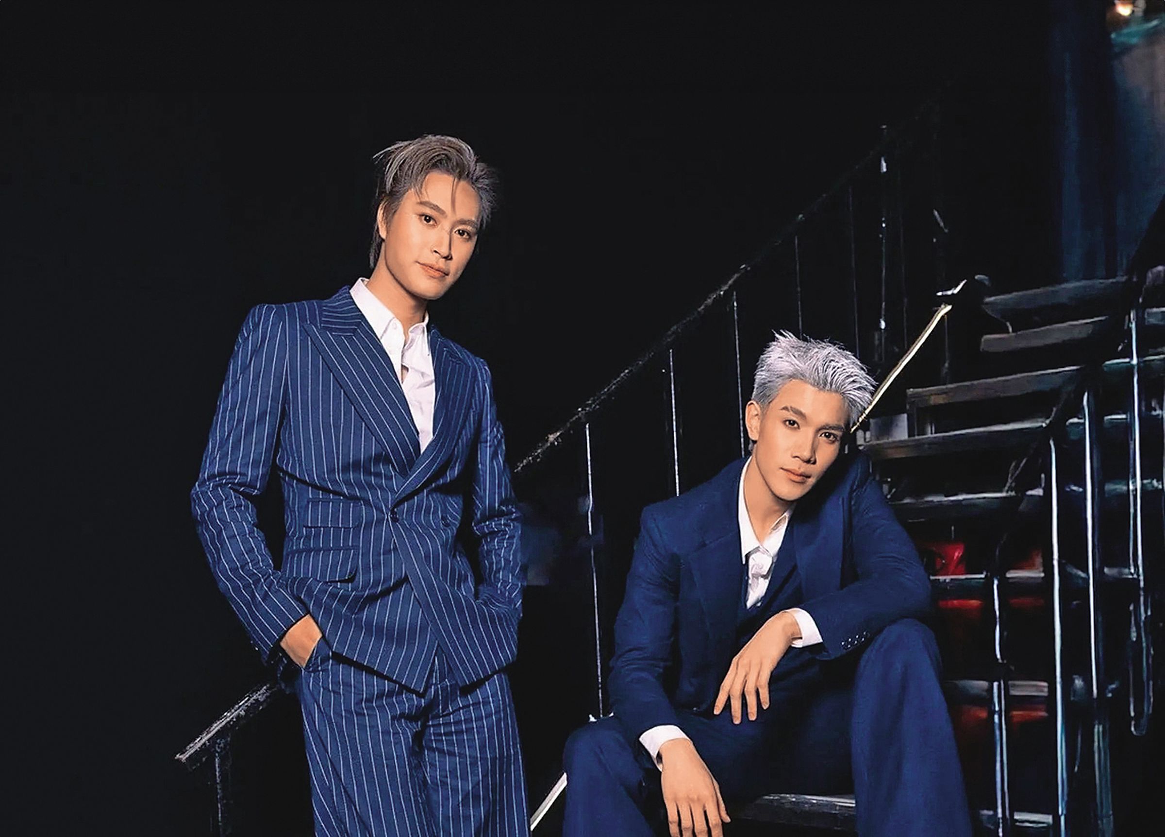 泰星Gemini（左）、Fourth（右）台北見面會，SVIP票價1萬2,680元。（GMMTV IG）