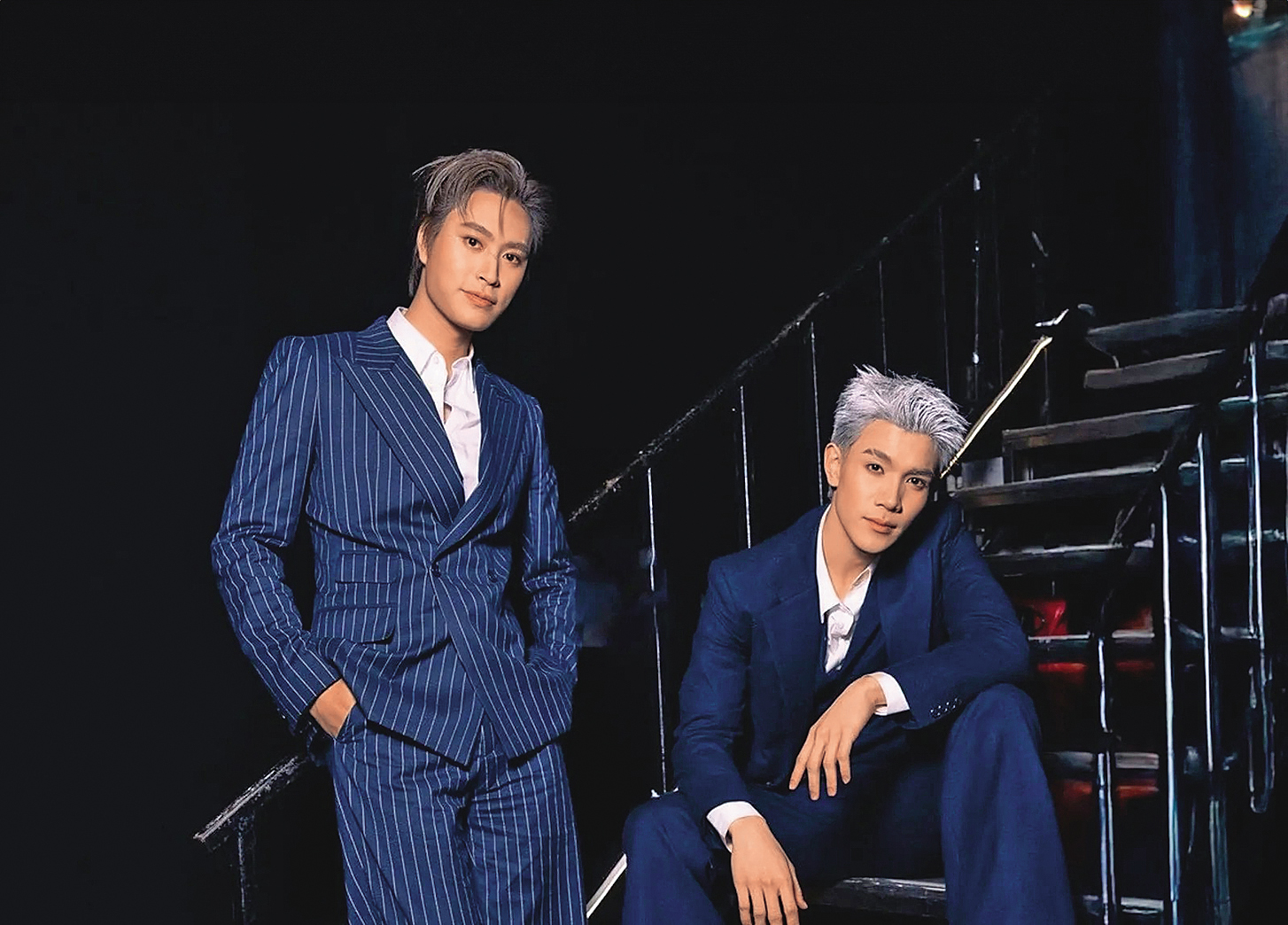 泰星Gemini(左)、Fourth(右)台北見面會,SVIP票價1萬2,680元。(GMMTV IG)