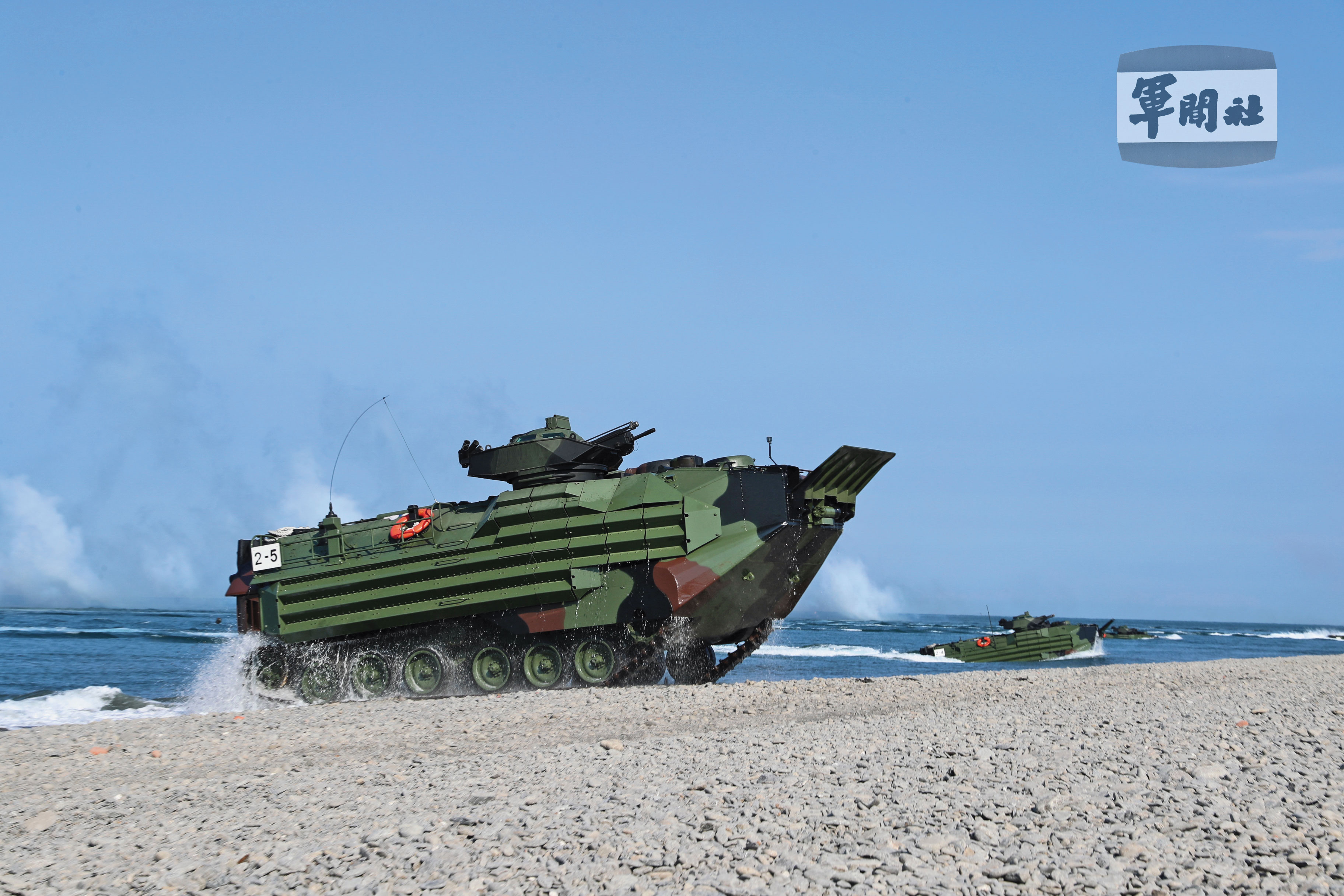 陳瑞勇涉嫌將海陸兩棲突襲車機密資料外洩。(軍聞社)