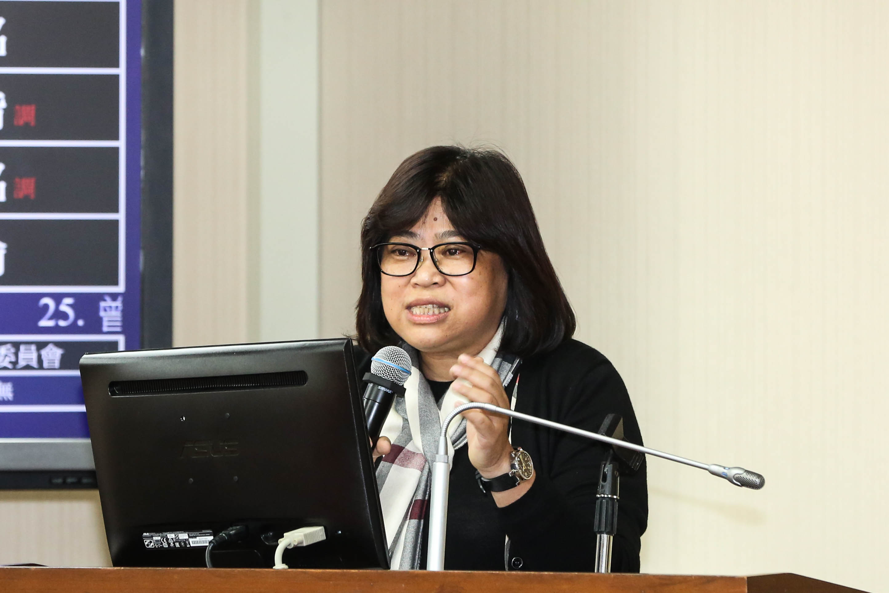 王美惠今早也收到恐嚇信件，對方冒用陳其邁的名義威脅要求她支付2千萬，否則要引爆炸彈。（本刊資料照）