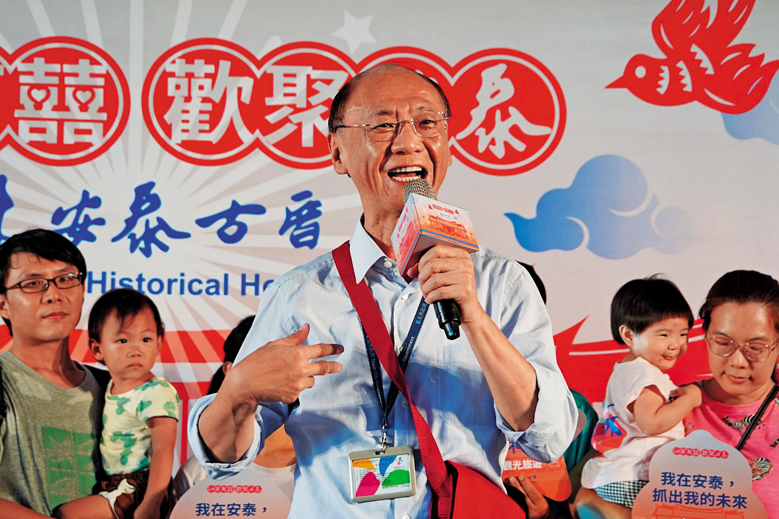 民政局長陳永德快人快語，不時「驚」句連發，但被認為是刀子嘴豆腐心。（台北市政府提供）