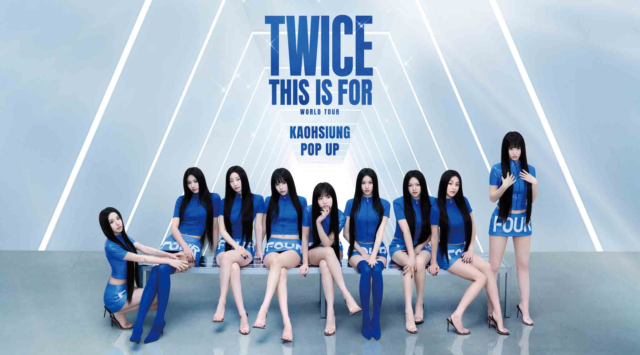 TWICE高雄快閃店將從11月15日起在高雄義享時尚廣場登場。（Live Nation 提供）