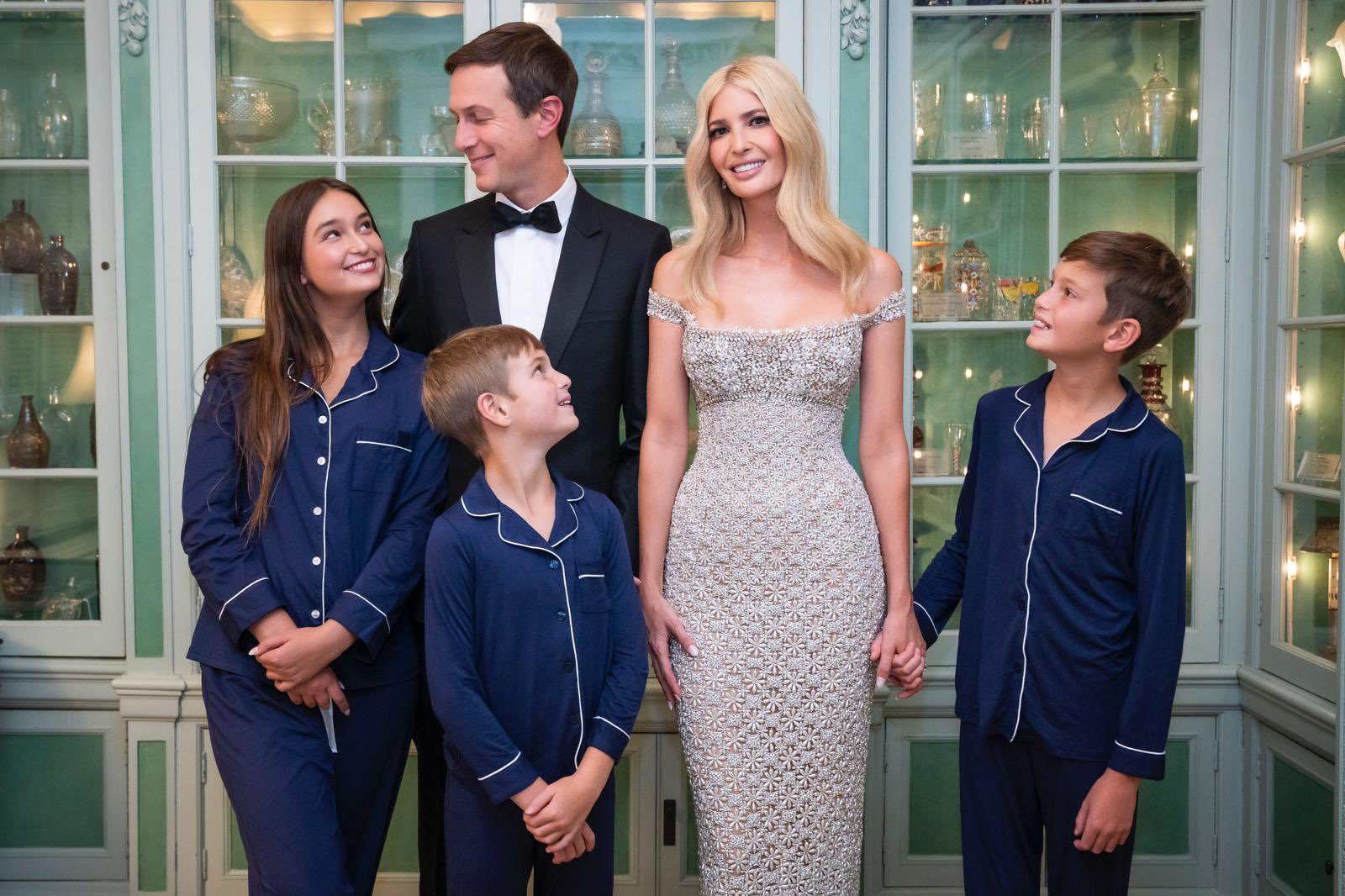 伊凡卡與丈夫庫許納如膠似漆。（翻攝IvankaTrump IG）