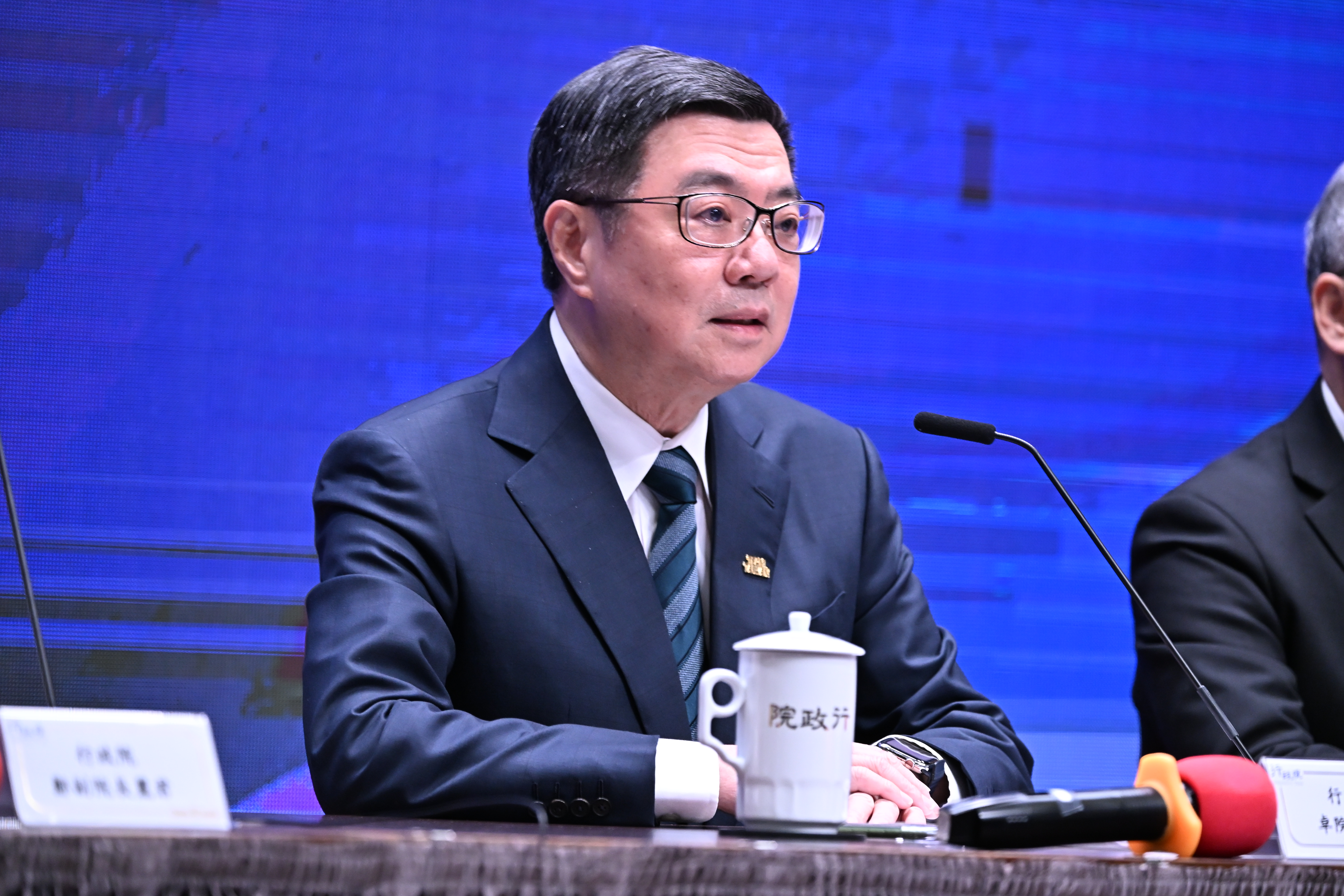 卓榮泰喊話在野黨團，表示審查預算絕不是宣洩情緒。（本刊資料照）