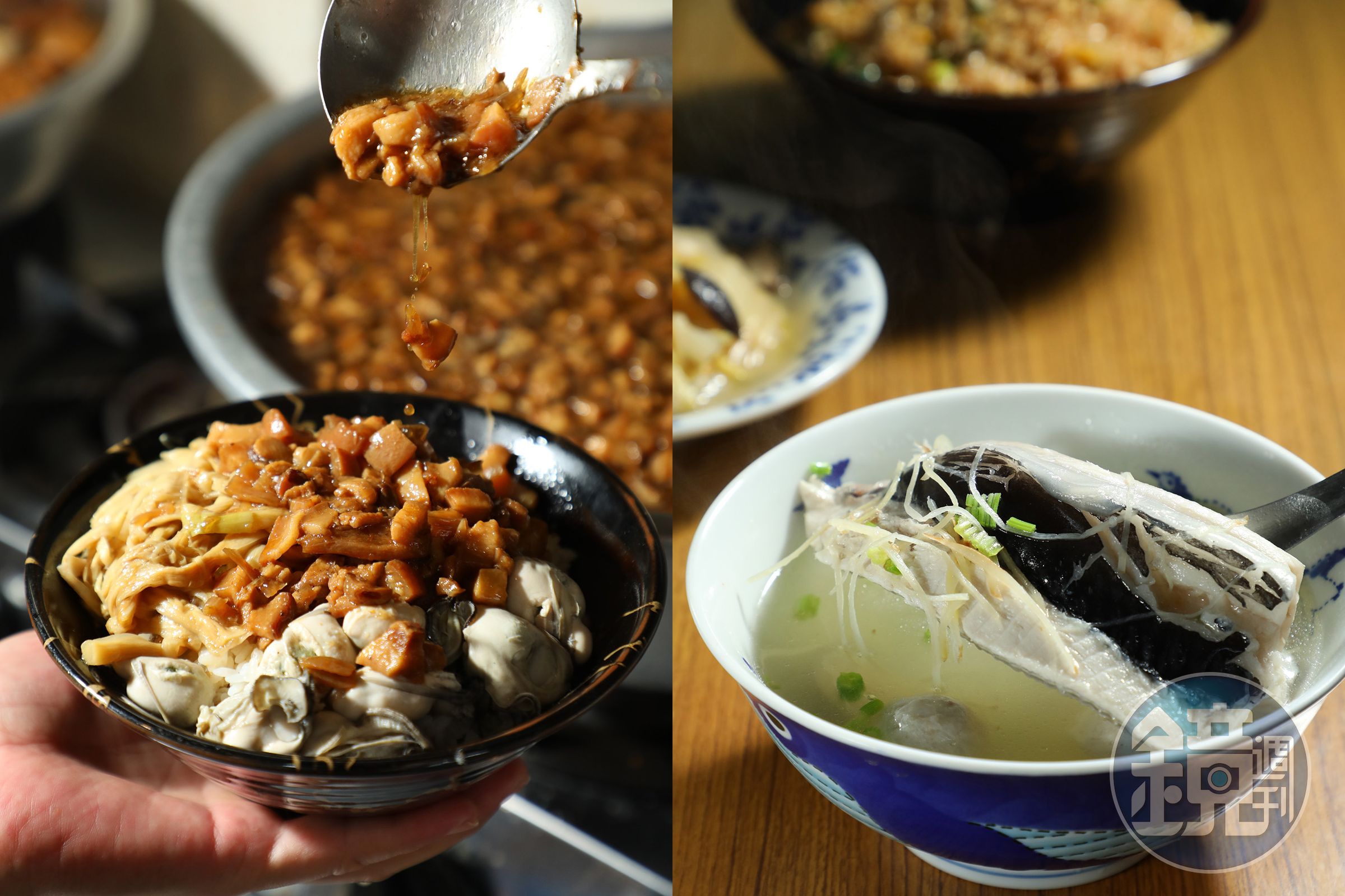 「台南虱目魚飯桌」把最道地的台南滋味，包括虱目魚湯、蚵仔肉燥飯等好料帶進恆春小鎮上。