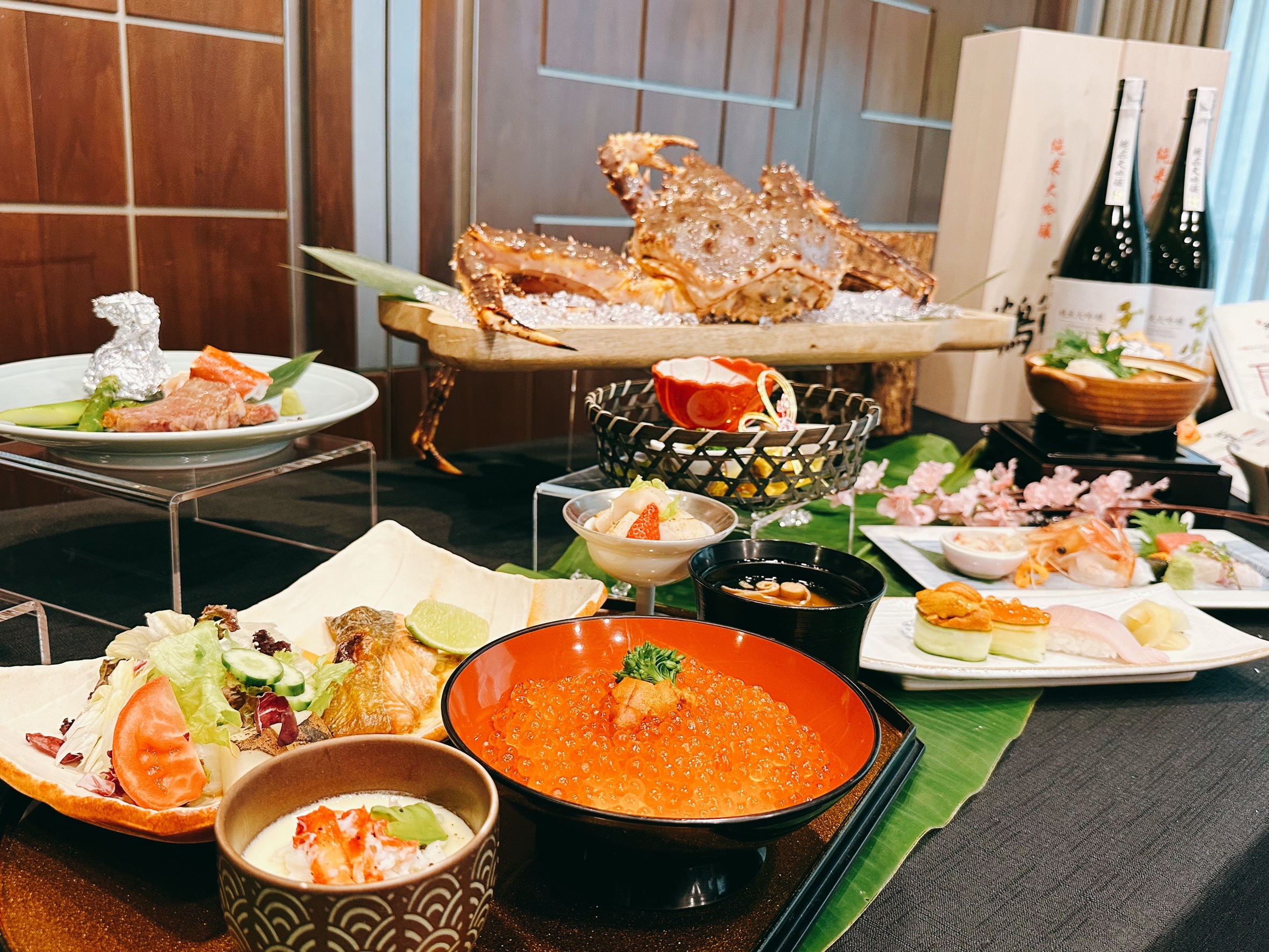 台北老爺酒店3月起推出「臻藏北海道‧海の慶典」餐飲專案。